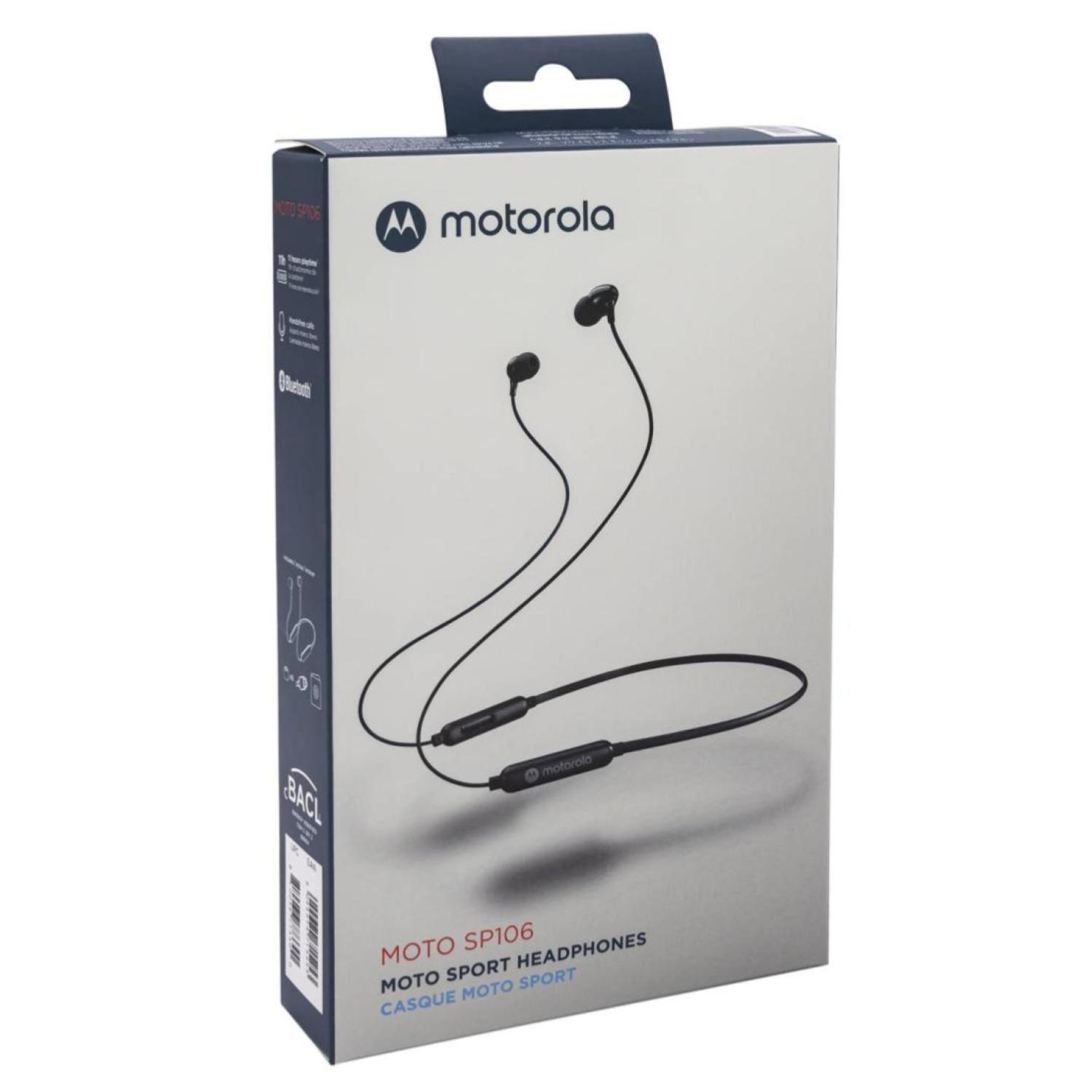 Audifono Bluetooth Deportivo Ultraligero Recargable SP106 Motorola-2