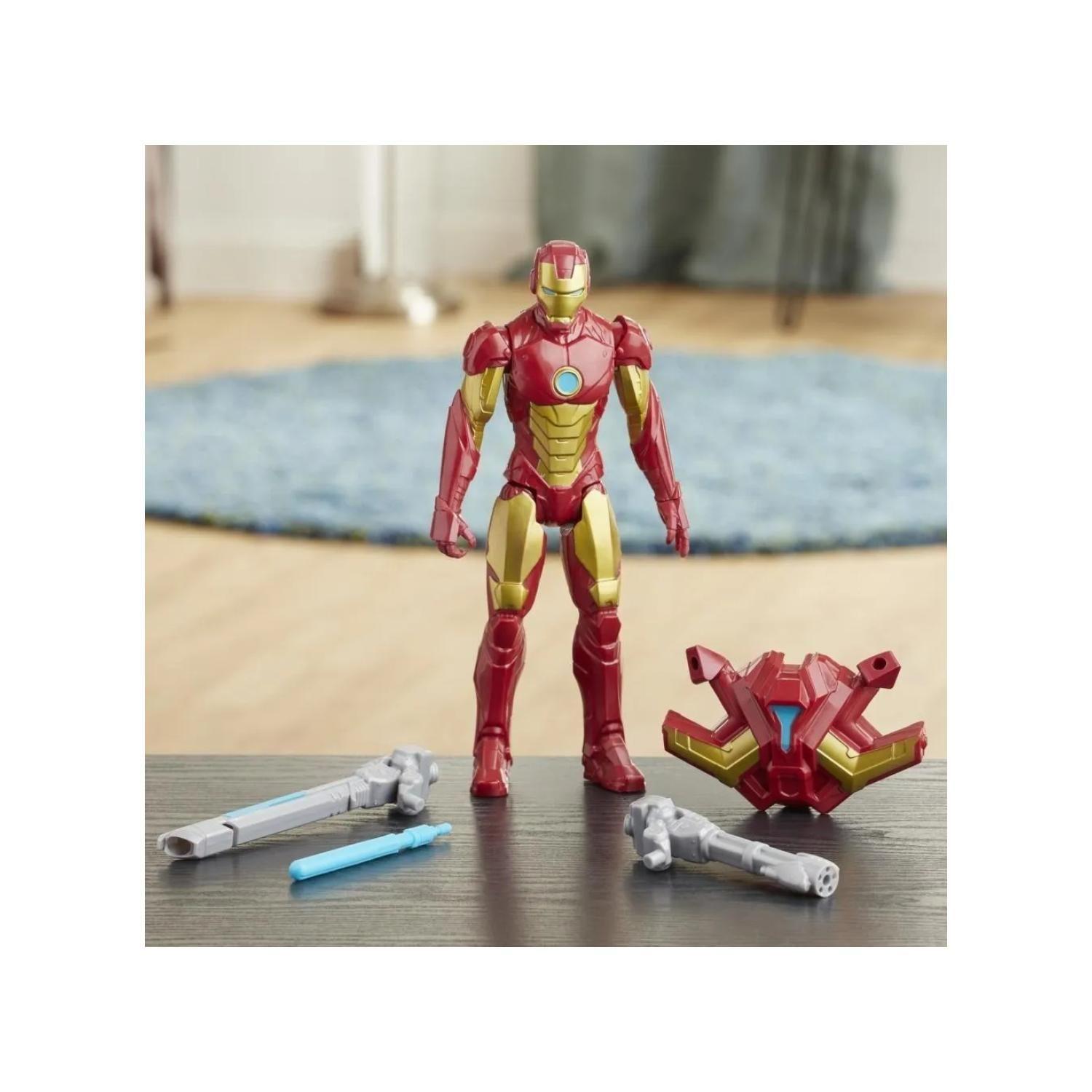 Juguete Figura Iron Man 30cm Con Accesorios Infantil-1