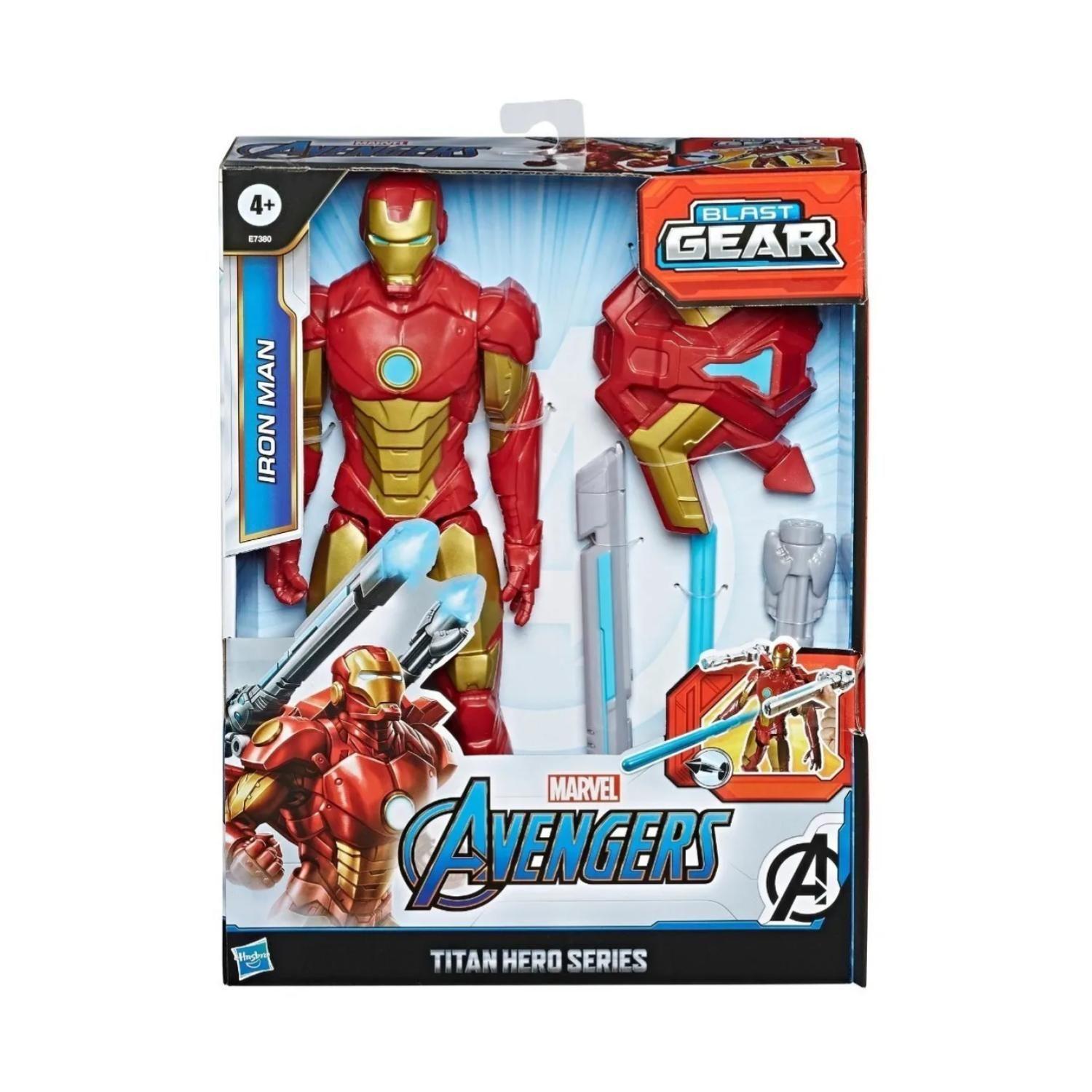 Juguete Figura Iron Man 30cm Con Accesorios Infantil-2