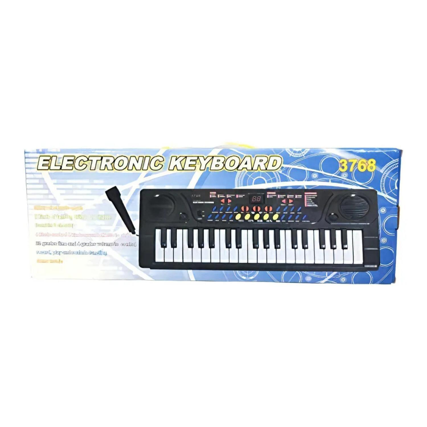 Juguete Piano Teclado Musical Con 37 Teclas Sonidos Infantil-4