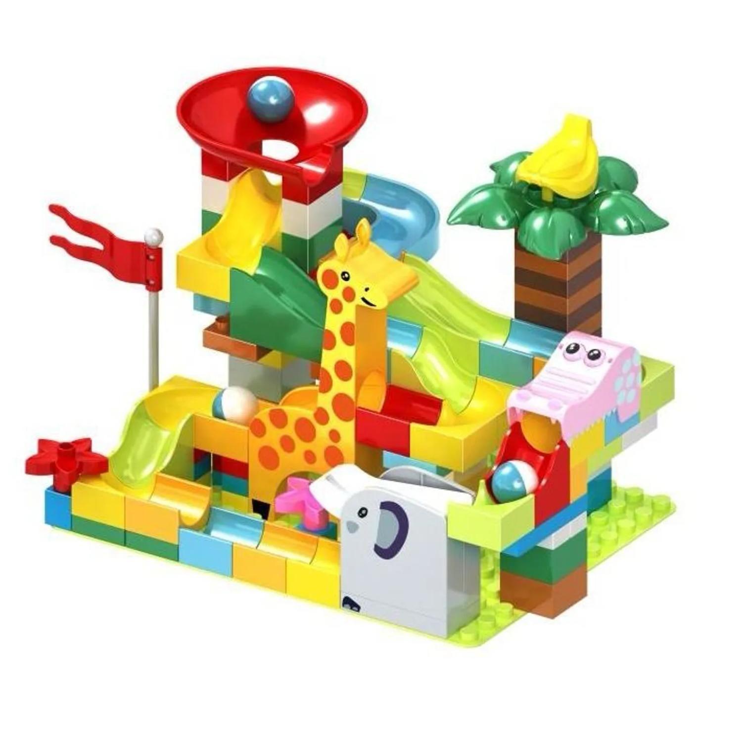 Juguete Bloques De Construccion 3D 120pz Laberinto Educativo-0