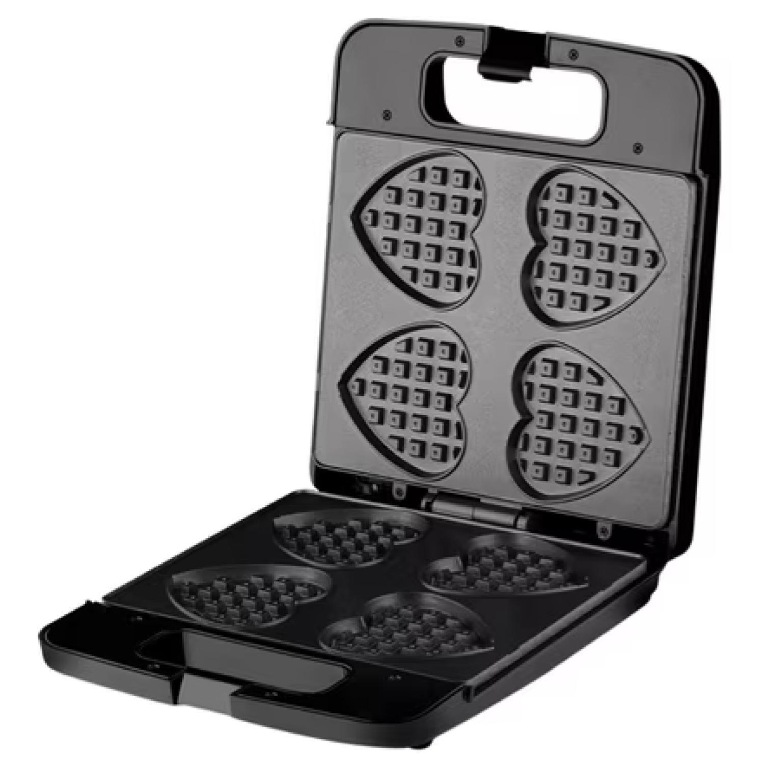Maquina Para Waffles Corazon 4 Waffles 1400W R530-0