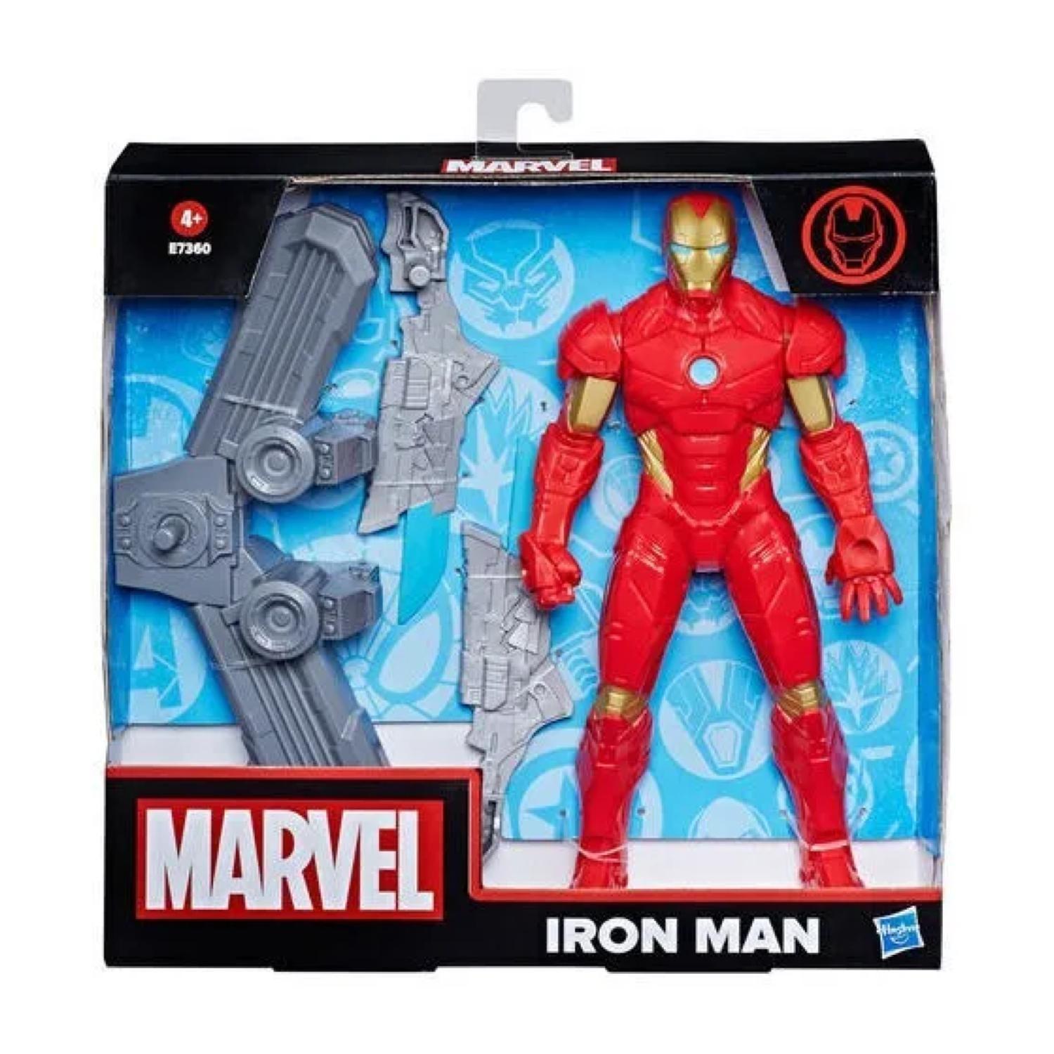 Juguete Figura De Accion Iron Man 24cm Accesorios Infantil-3