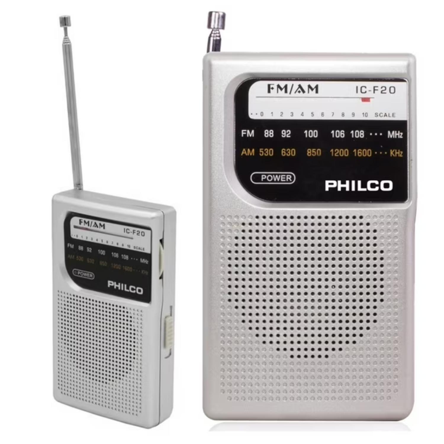 Radio Portatil Con Parlante FM - AM RICF20-2