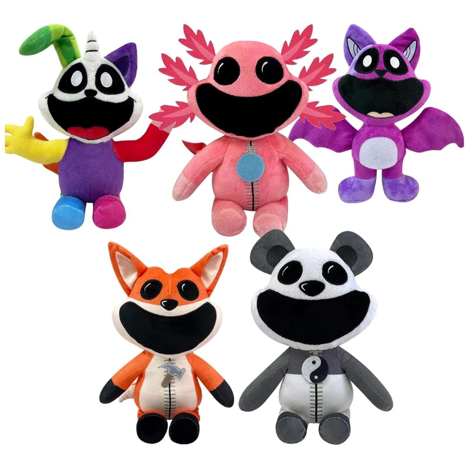 Juguete Pack 6 Peluches Smiling Critters 30cm Infantil-6