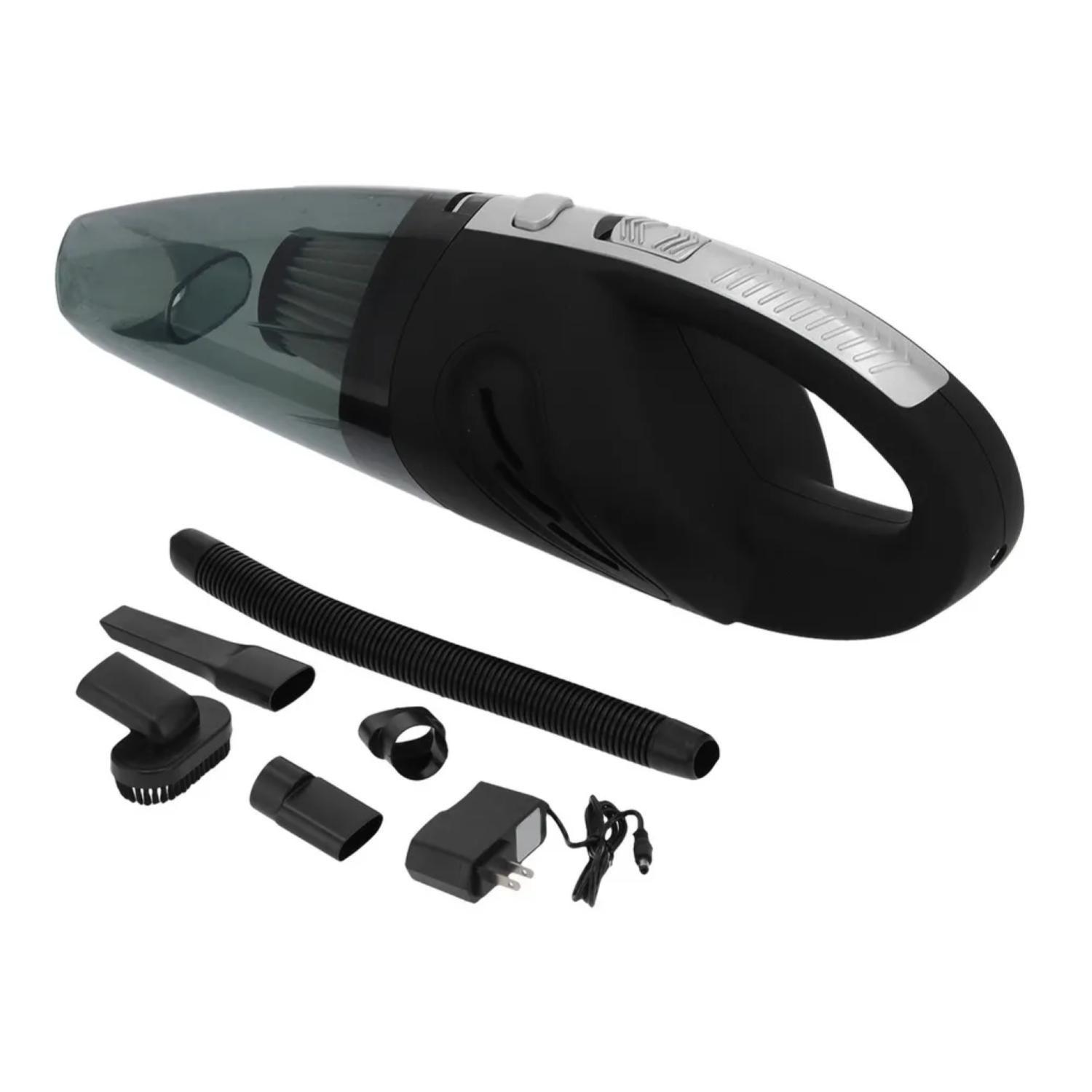 Mini Aspiradora Portatil 120W Con Accesorios Negro-2