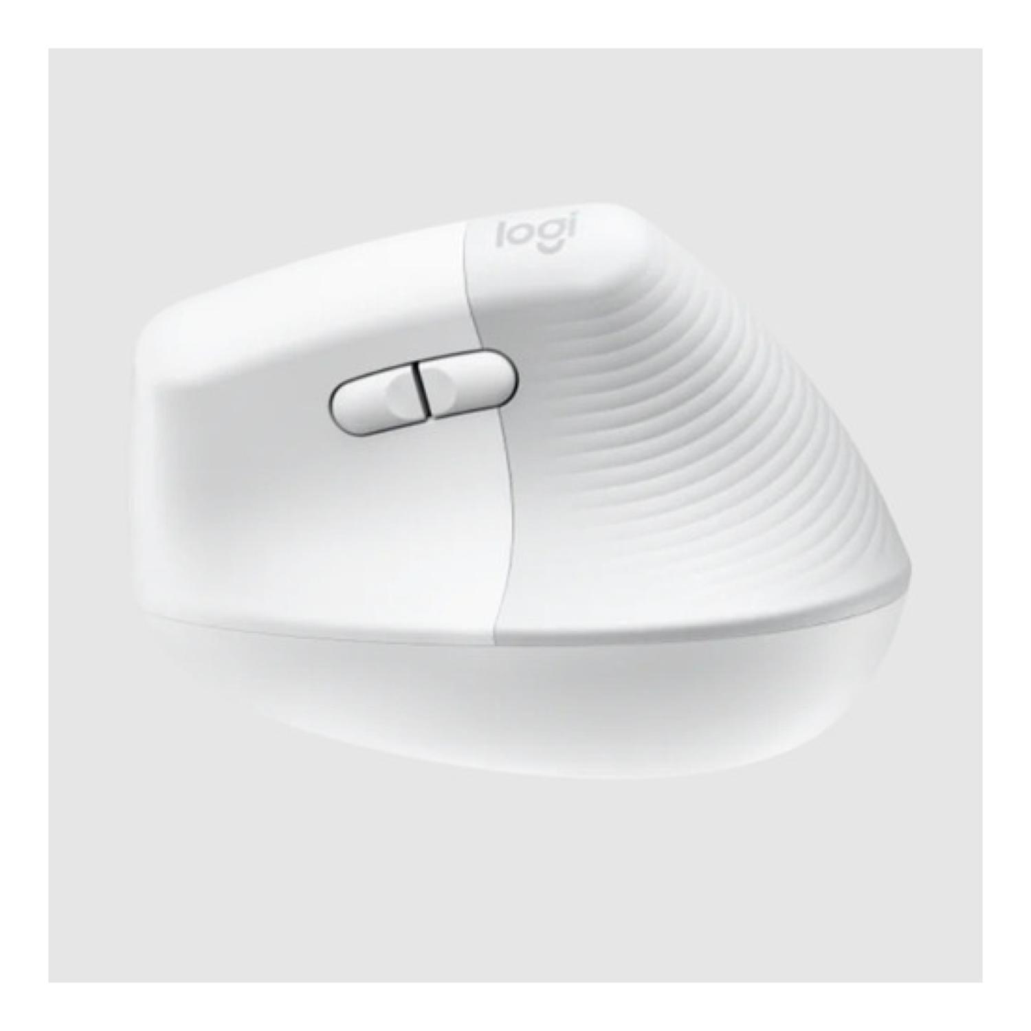 Mouse Inalambrico USB Vertical Ergonomico 6B Blanco Lift Logitech-2