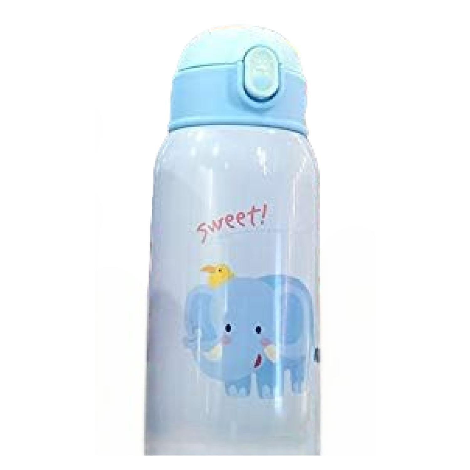 Botella De Agua Infantil 500ml Diseño Elefante-1