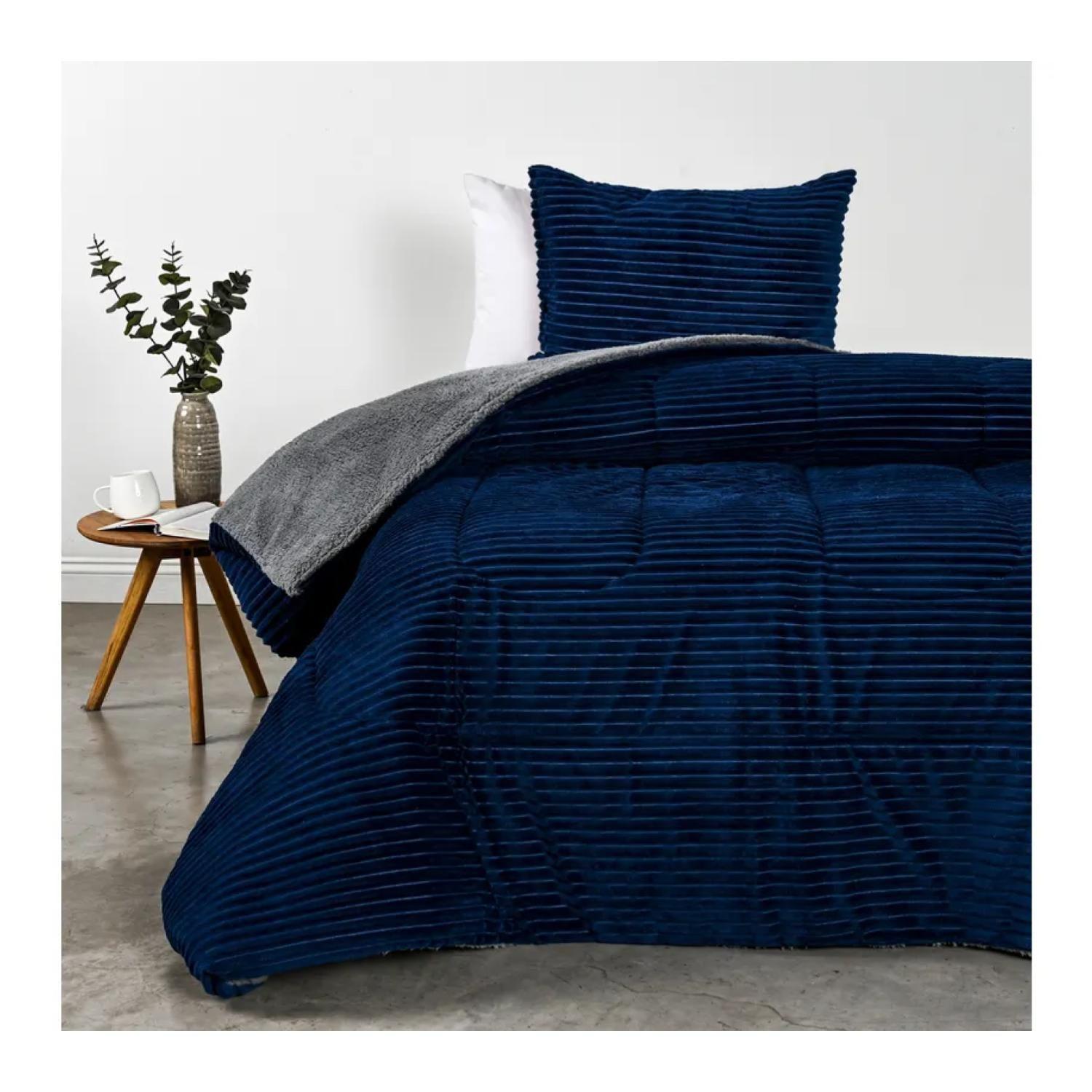 Plumon Sherpa 1.5 Plazas Azul American Family-2