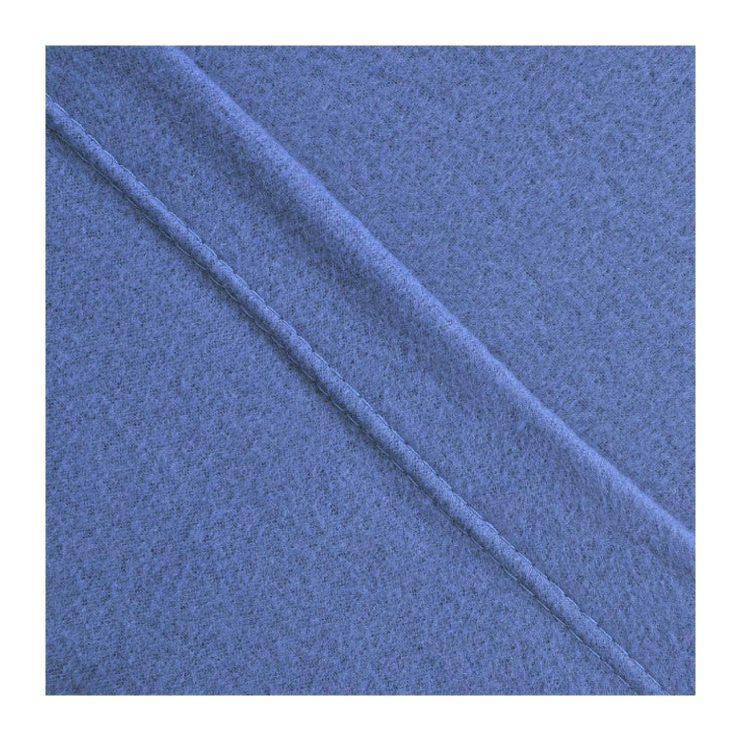 Juego De Sabanas De Polar 2 Plazas 240x210cm Azul Mashini-2