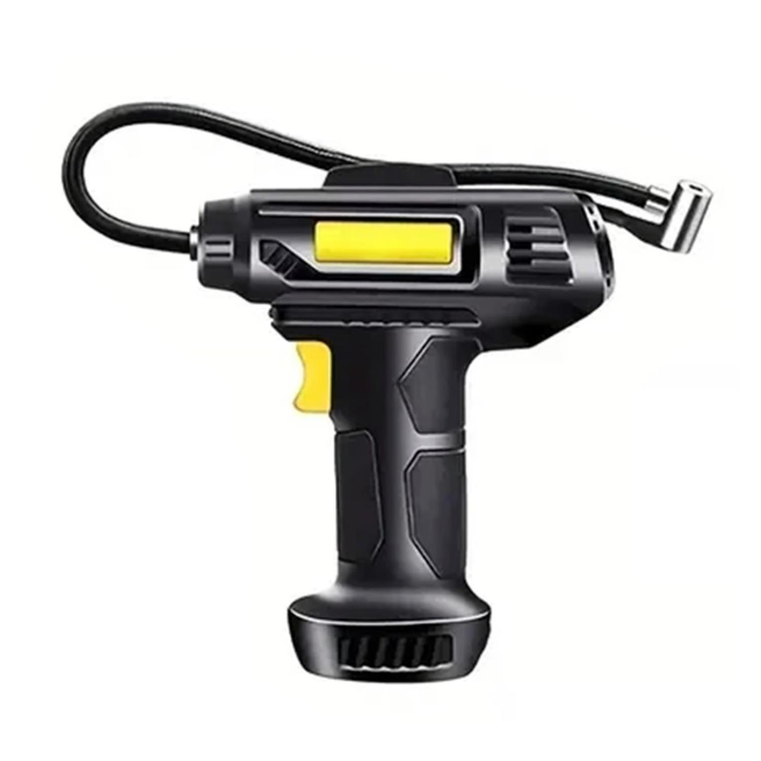 Compresor Inflador De Llantas 150PSI 12V Negro-0