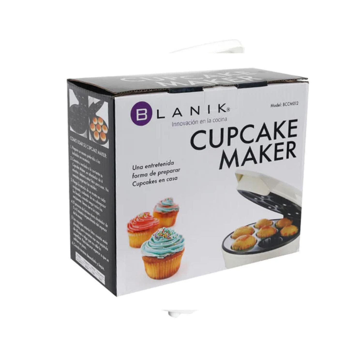 Maquina Cupcake Maker 7Und 1400W Antiadherente Blanik-2