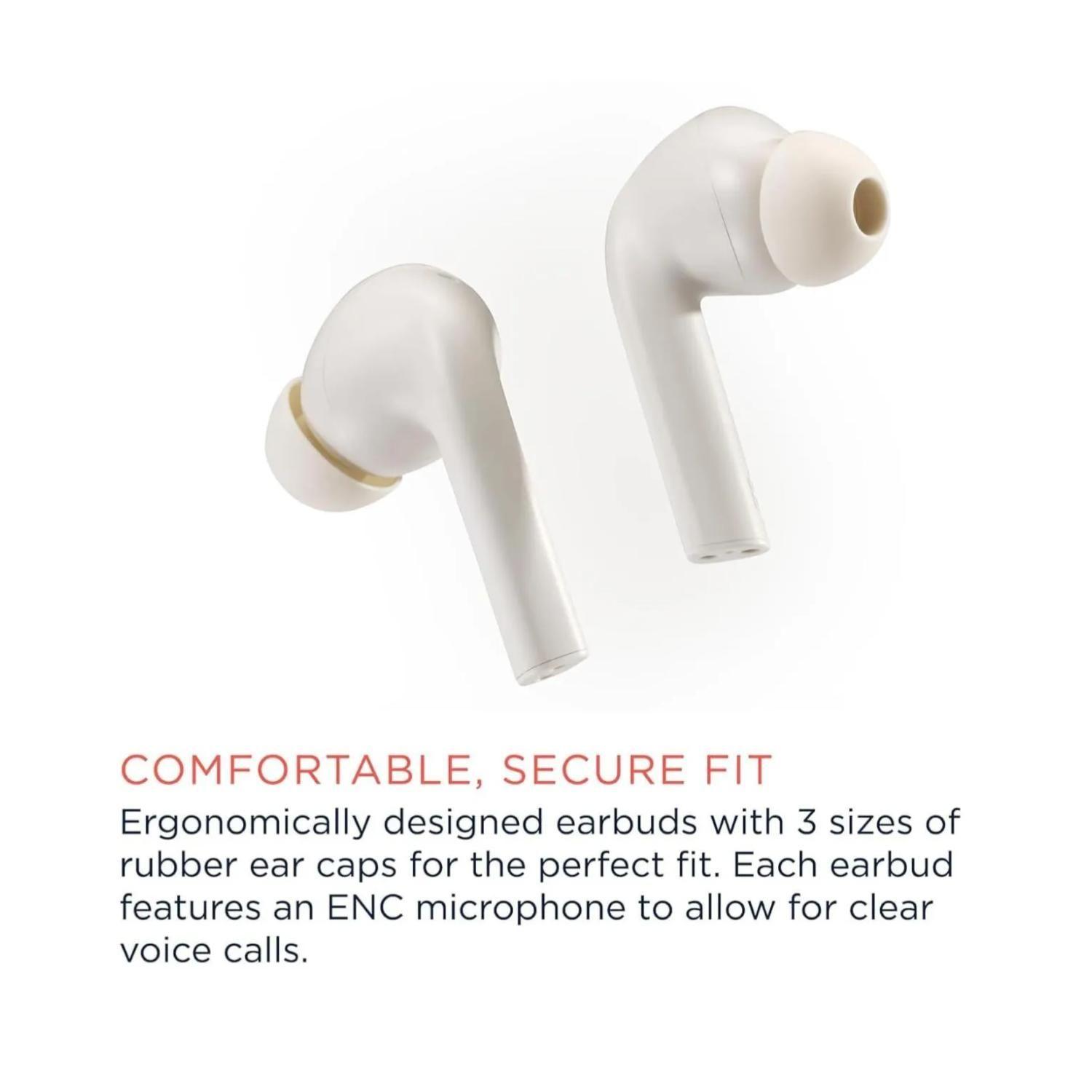 Audifonos Bluetooth TW IPX4 Recargables Moto Buds 065 Blanco-4