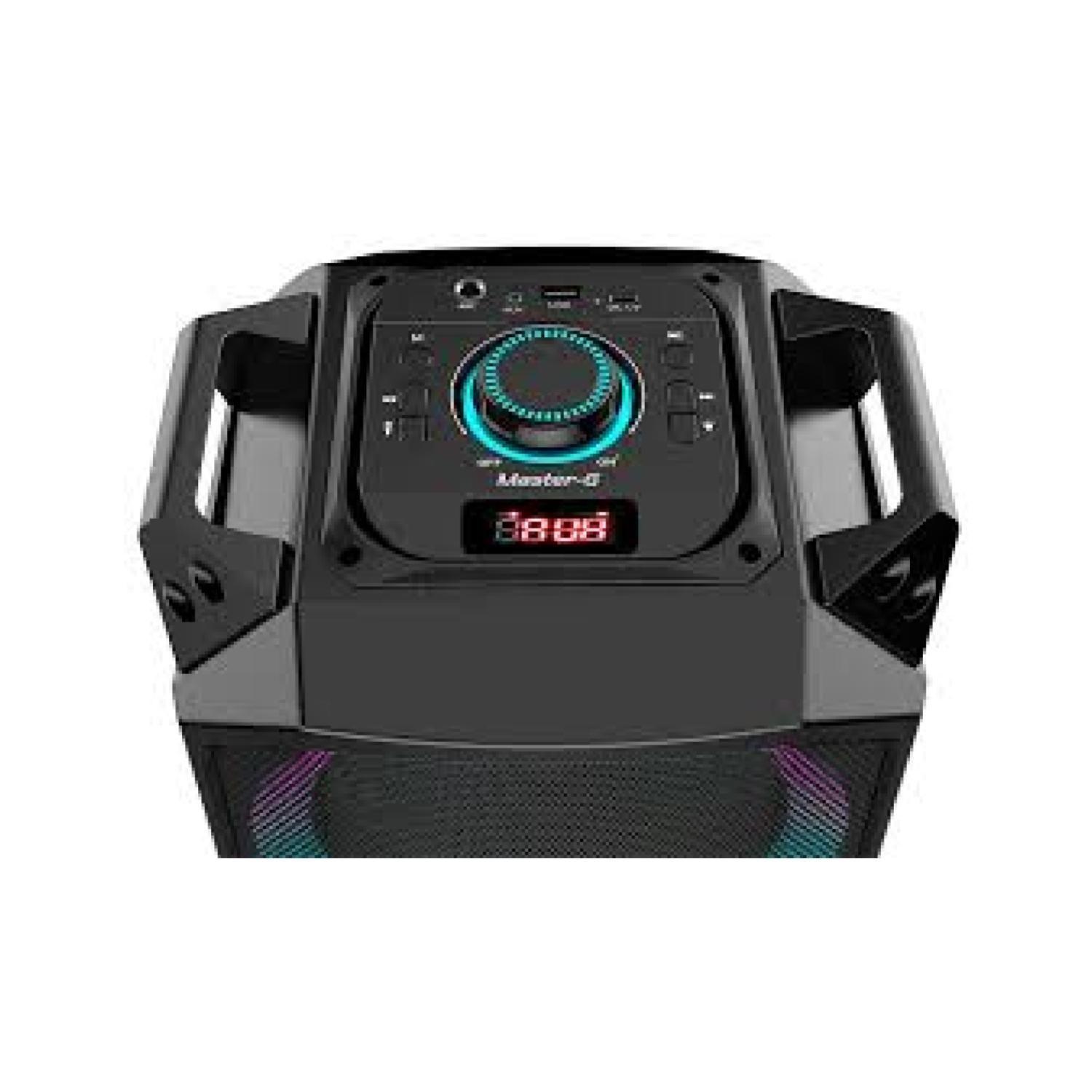 Parlante Bluetooth Karaoke 4000W  Negro Luxor Master-G-2