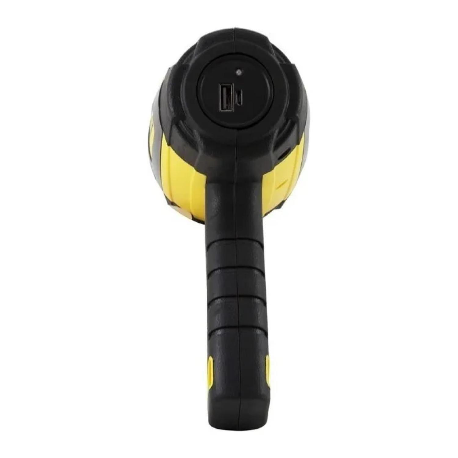 Foco Linterna 1LED Hig Power 300lm Recargable Amarillo Philco-2