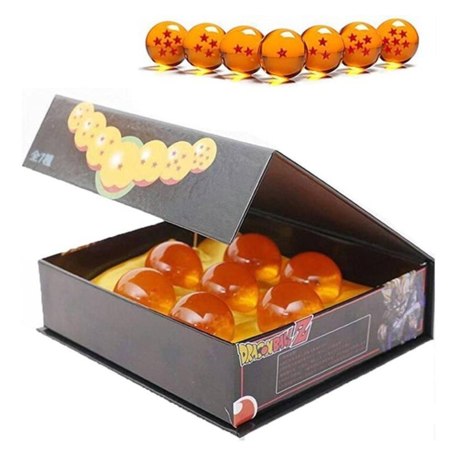 Set Caja 7 Esferas Del Dragon Coleccionables Dragon Ball Z-3