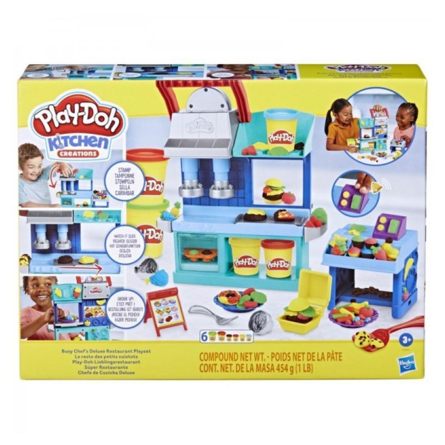 Juguete Super Restaurante De Creaciones Masas Y Plastilinas-3