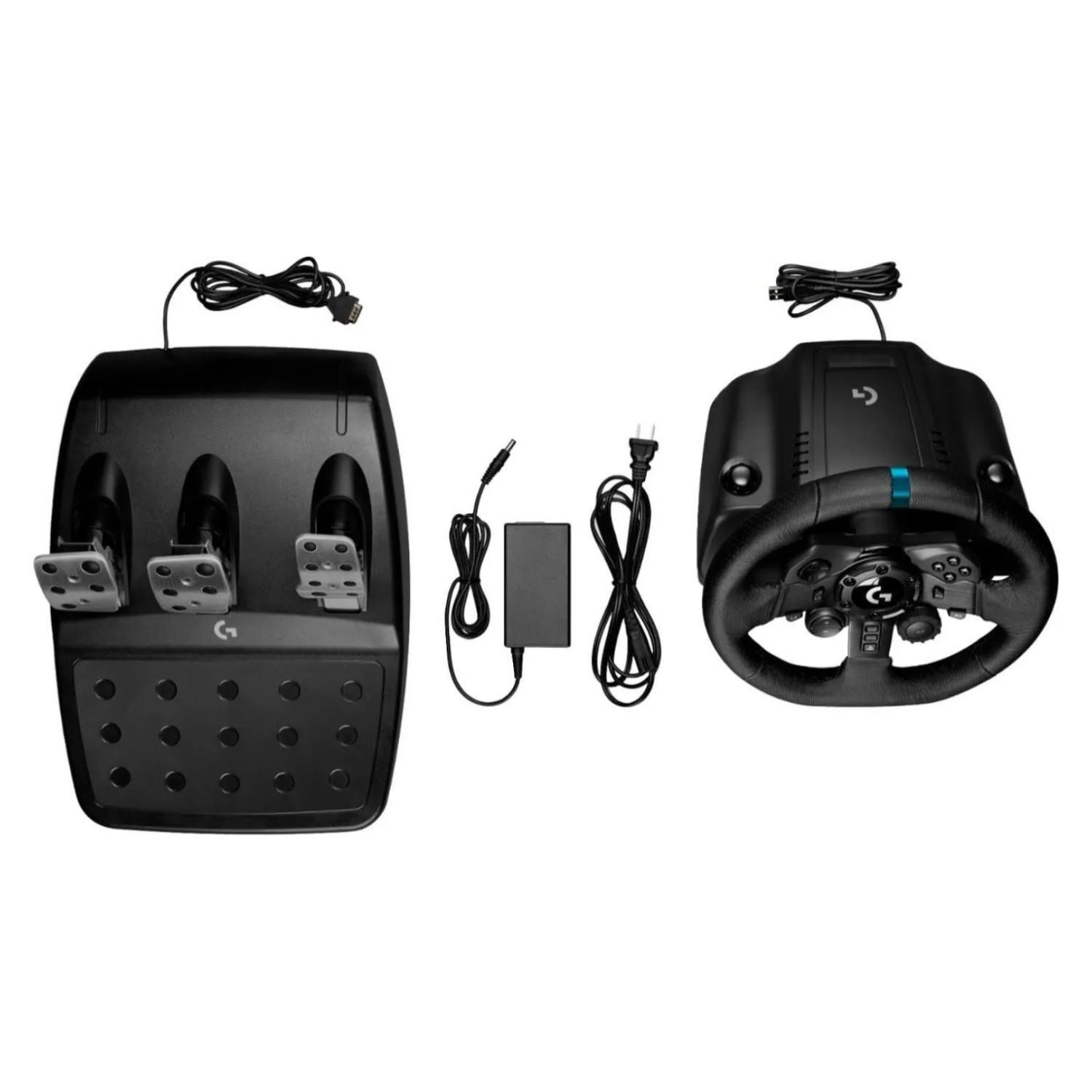 Volante Simulador PS4 PS5 PC USB Pedales Negro G923-2