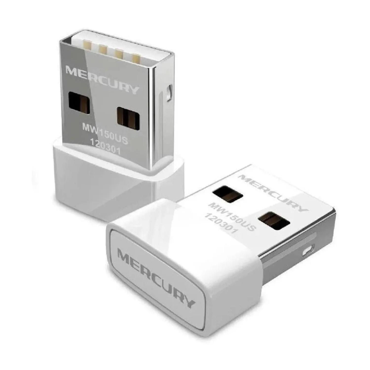Adaptador WiFi Nano USB 150mbps Blanco N150 Mercusys-2