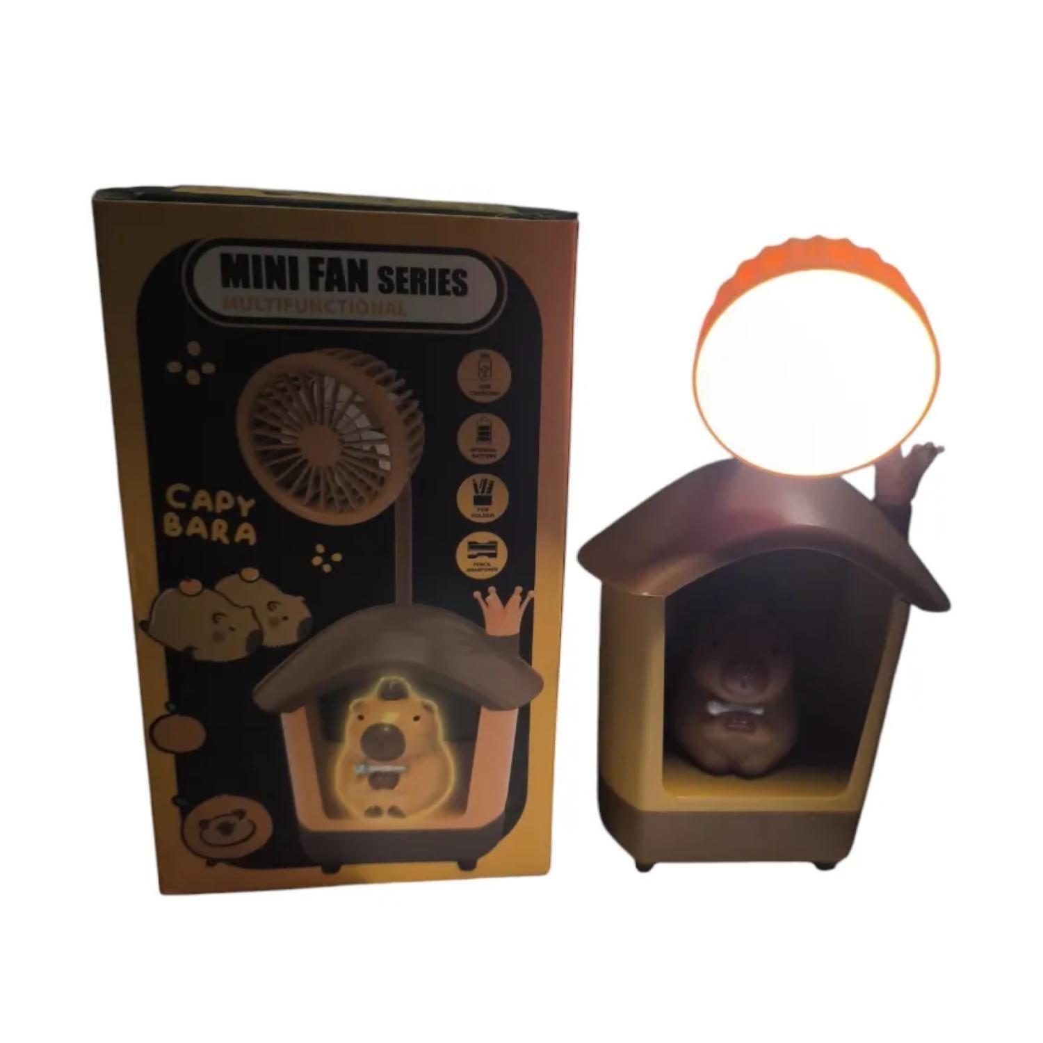 Mini Lampara LED De Escritorio USB Tematica Capibara-3