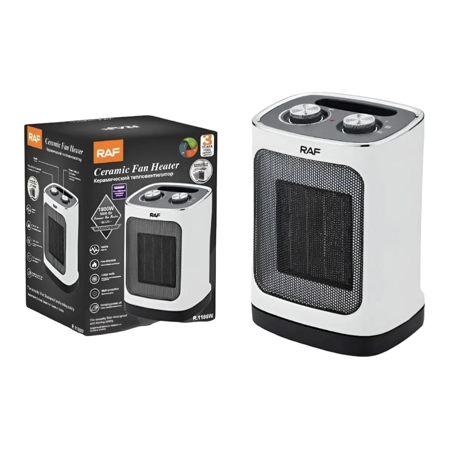 Calefactor Simulacion Fogata 1500W Blanco R1600-2