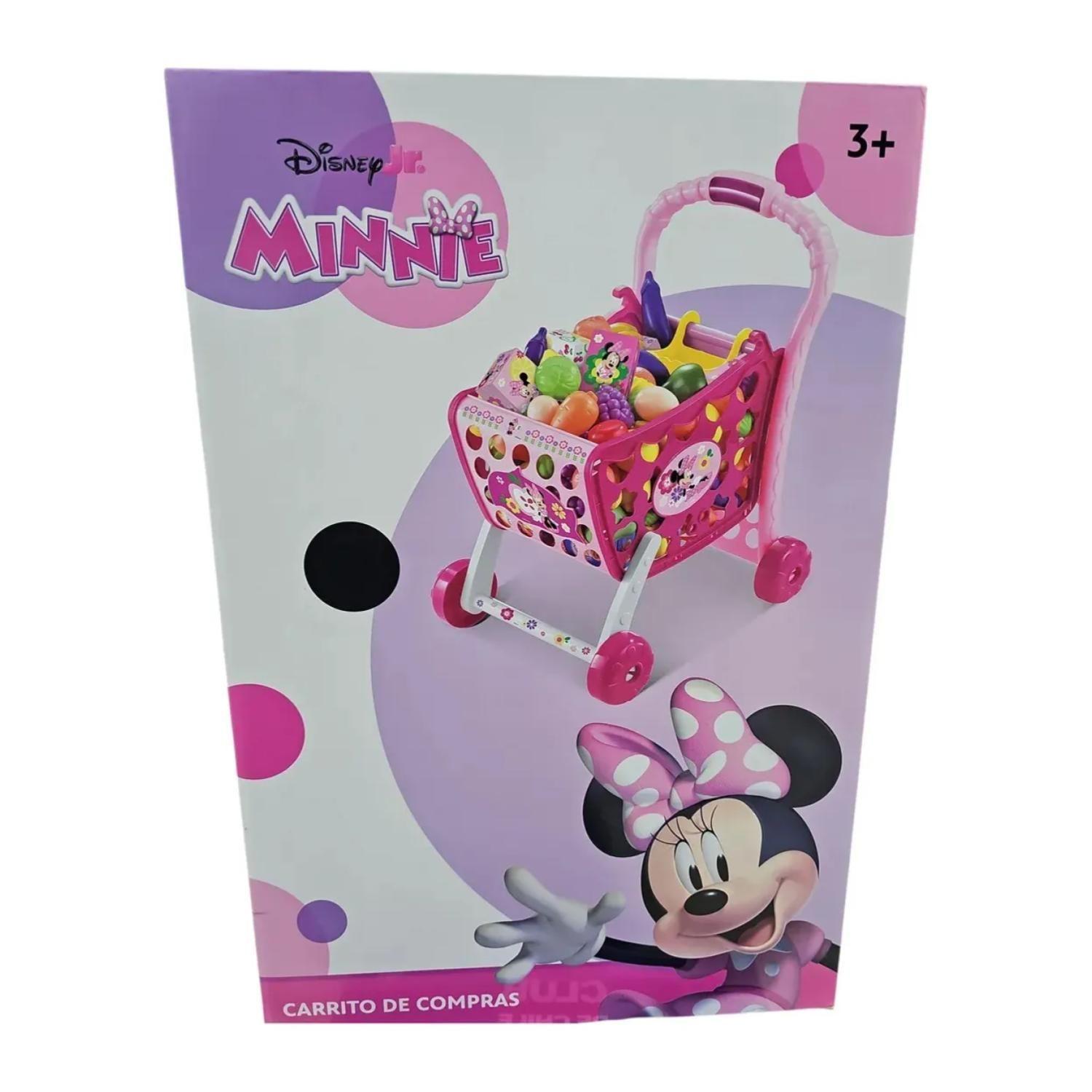 Juguete Carrito De Compras Con Accesorios 44cm Rosado Infantil-2