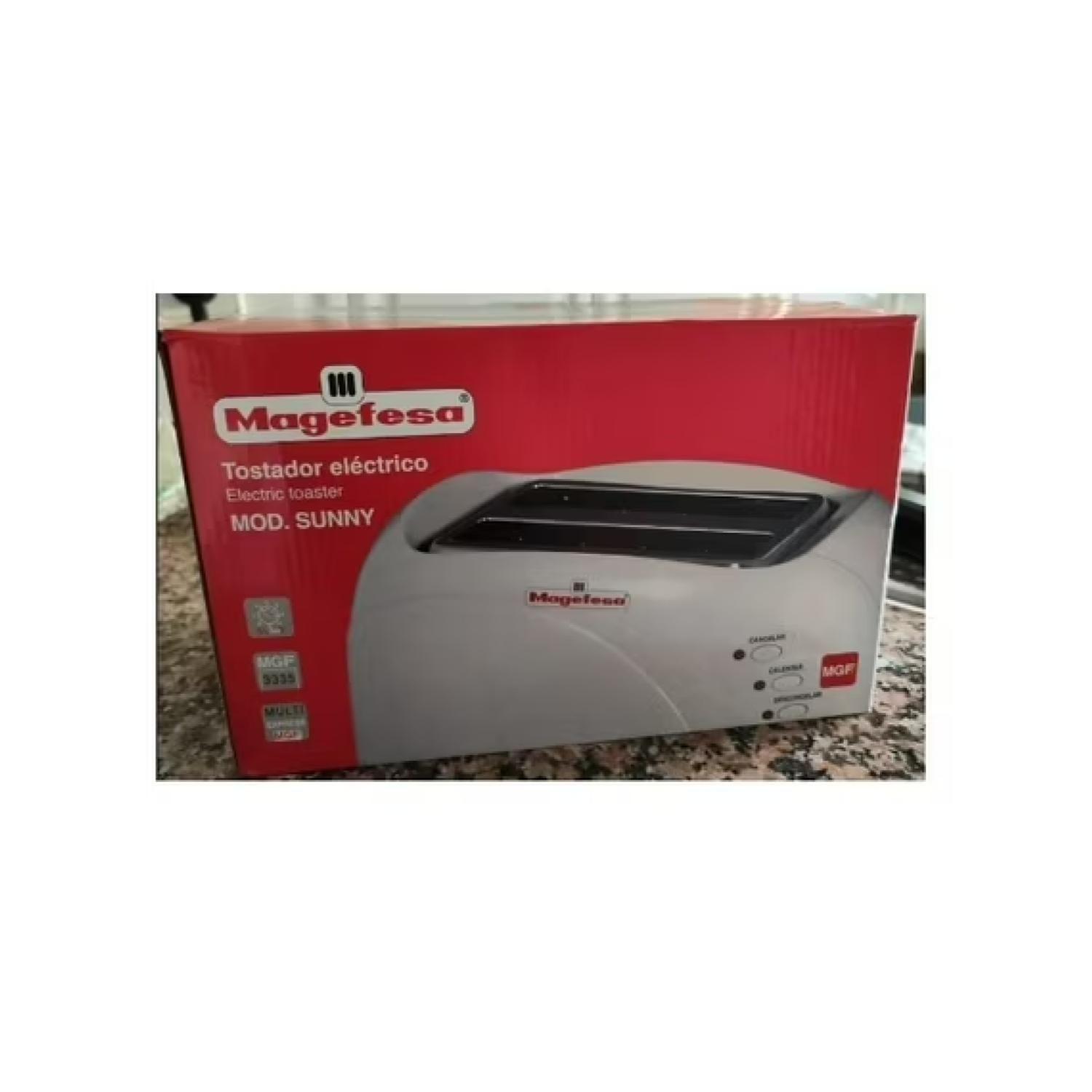 Tostador De Pan Electrico 750W 2 Panes mgf3335 Magefesa-2