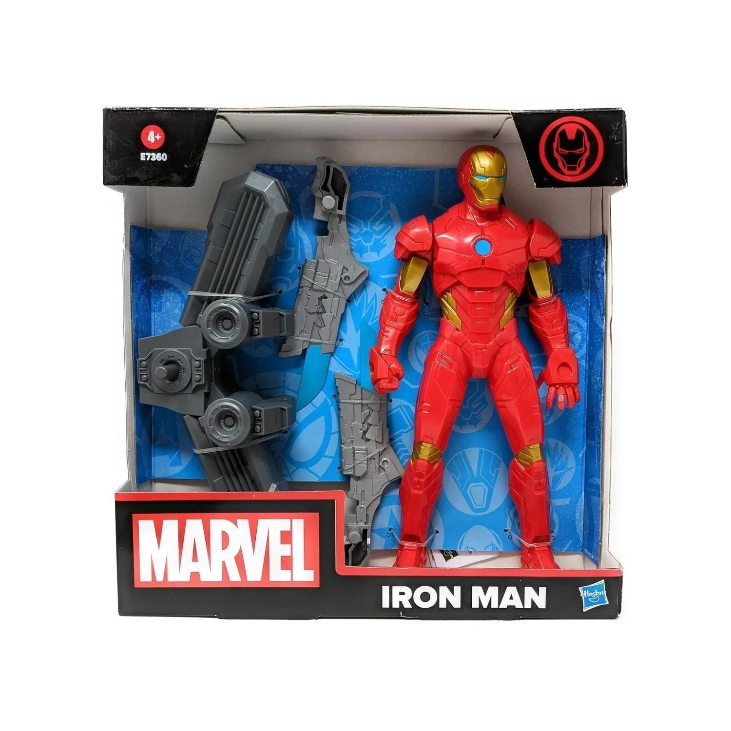 Juguete Figura Articulada Iron Man Accesorios 30cm Infantil-2