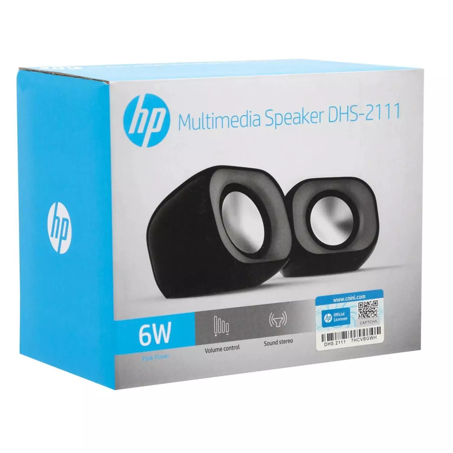 Parlantes Multimedia 2.1 3Wx2 RMS Jack 3.5mm DHS-2111-0