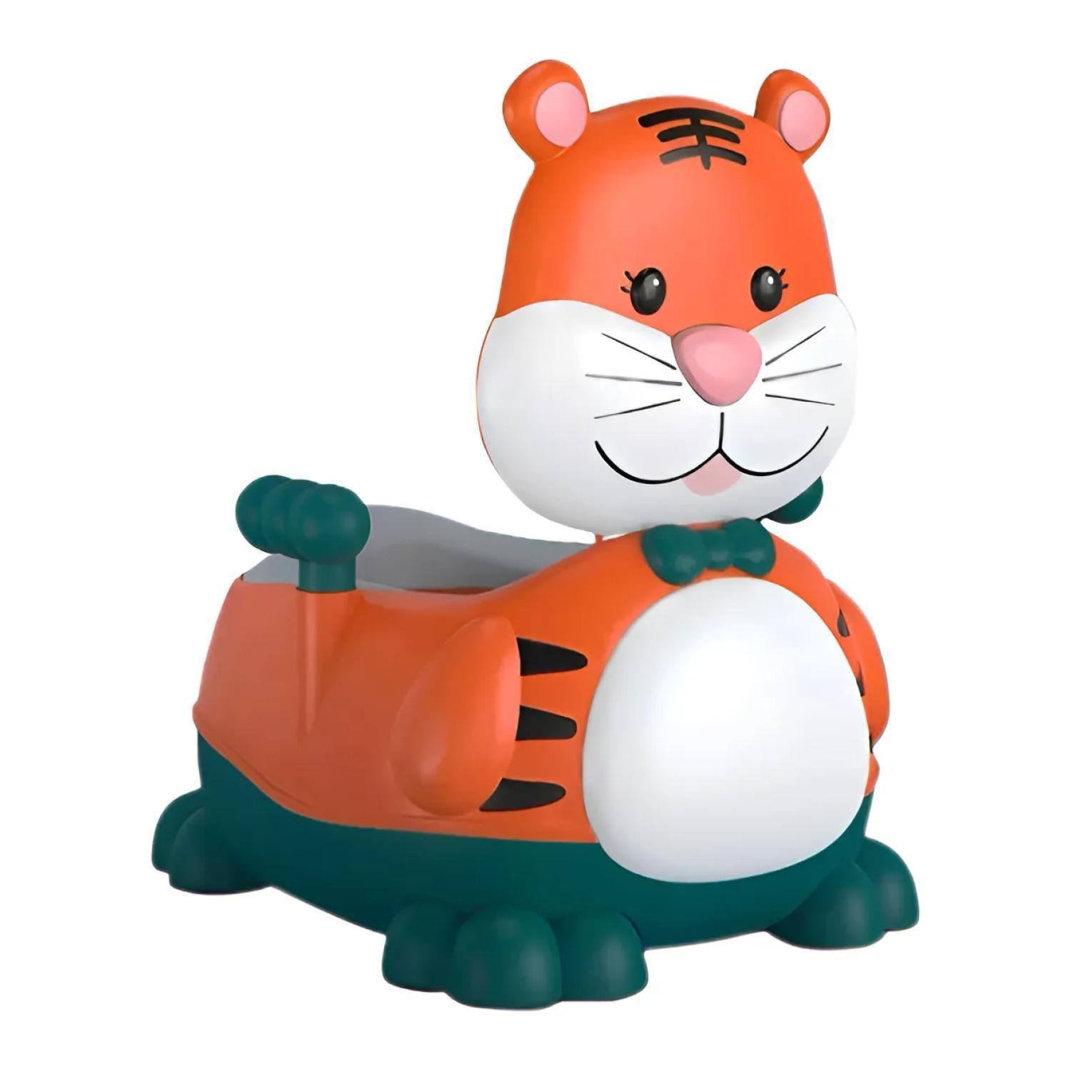 Pelela De Aprendizaje Baño Para Bebes WC Tigre Infantil-0