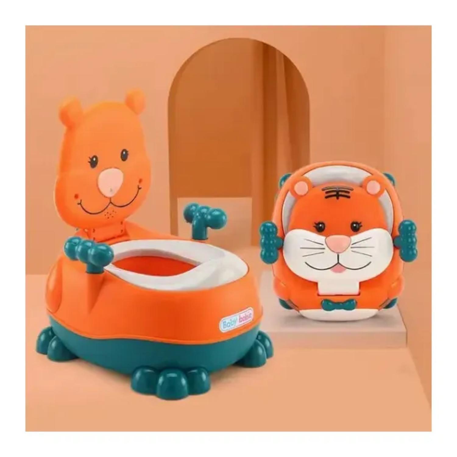 Pelela De Aprendizaje Baño Para Bebes WC Tigre Infantil-1