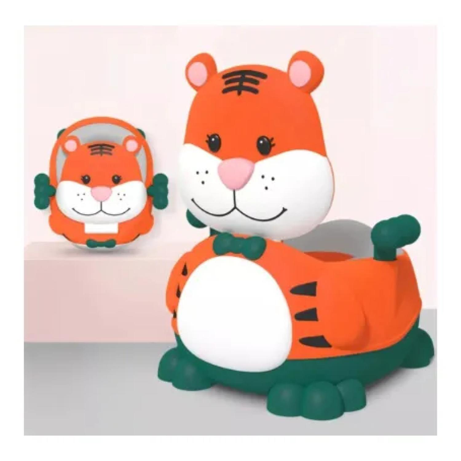 Pelela De Aprendizaje Baño Para Bebes WC Tigre Infantil-3