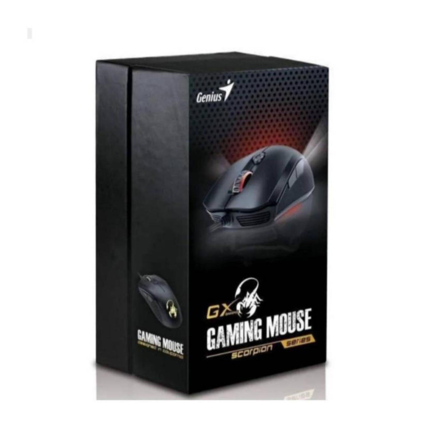 Mouse Gamer Alambrico 6B 4000DPI Scorpion M6-400 Genius-2