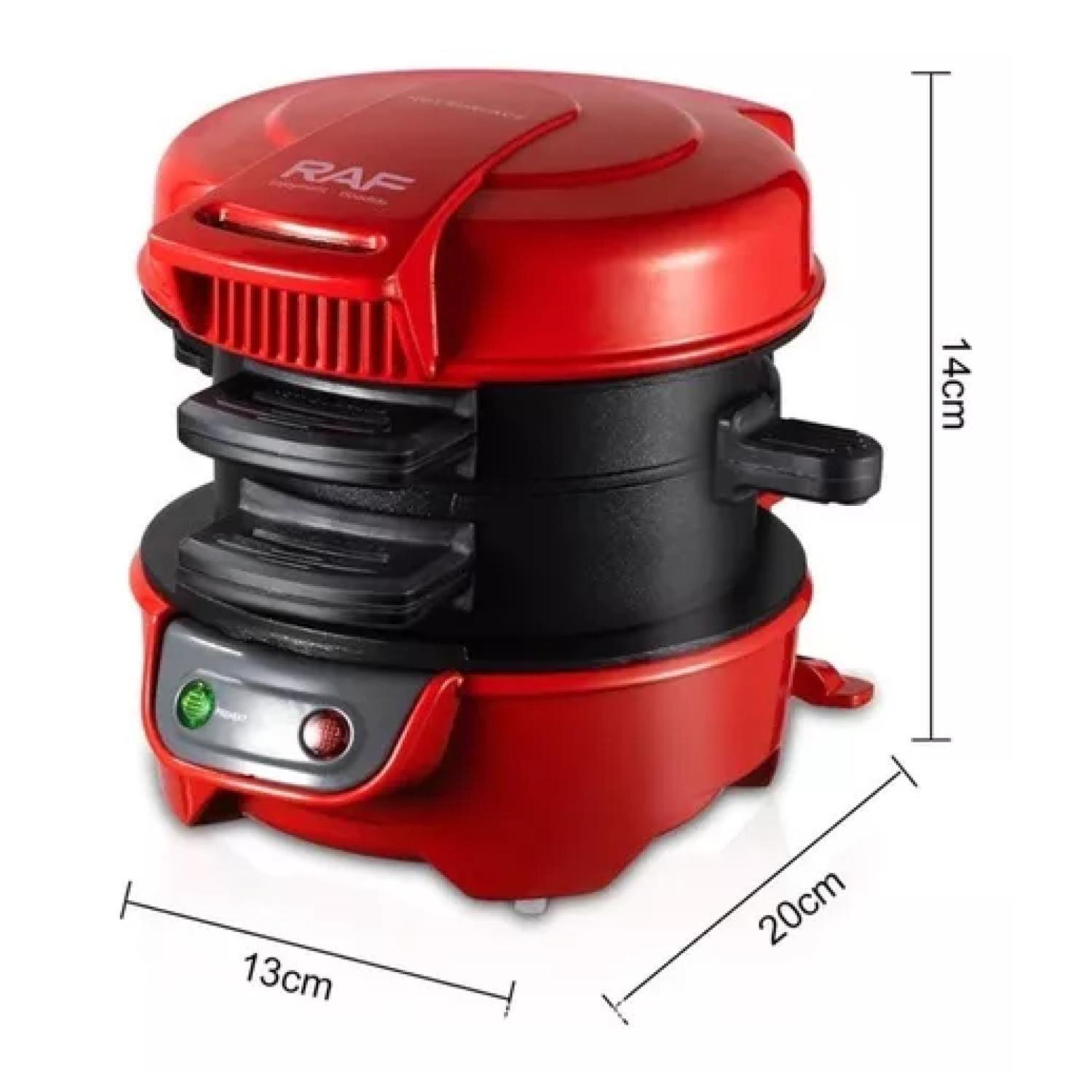 Maquina Para Hacer Hamburguesas 600W 14x13x20cm R666-3