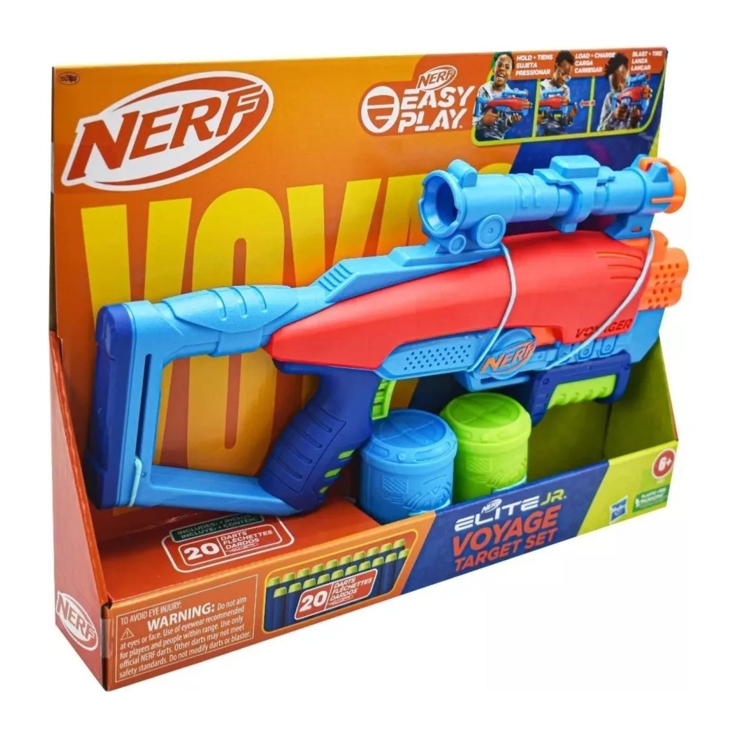 Juguete Lanzador De Dardos Nerf Jr Con 20 Dardos Infantil-3