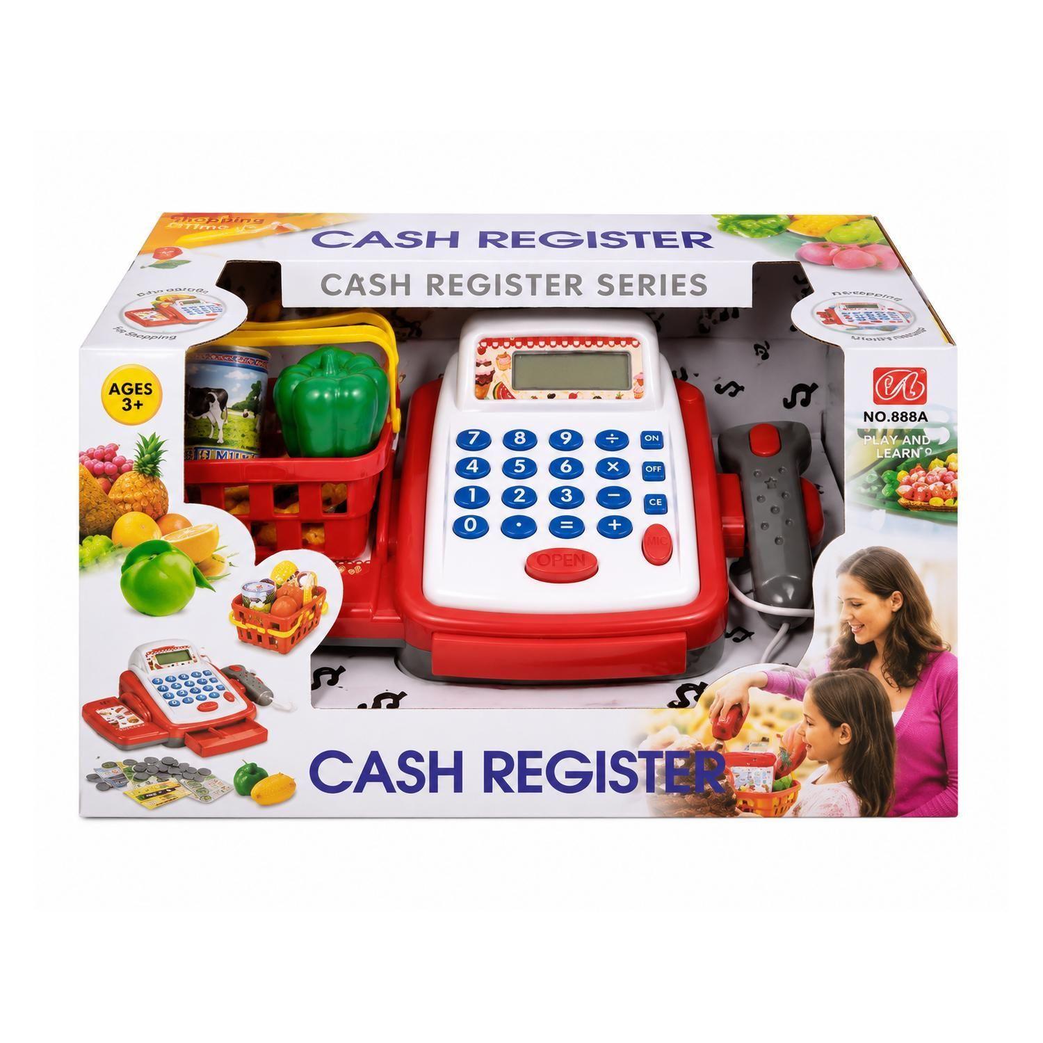 Juguete Caja Registradora Con Luces Y Sonidos 31Pzas Infantil-4