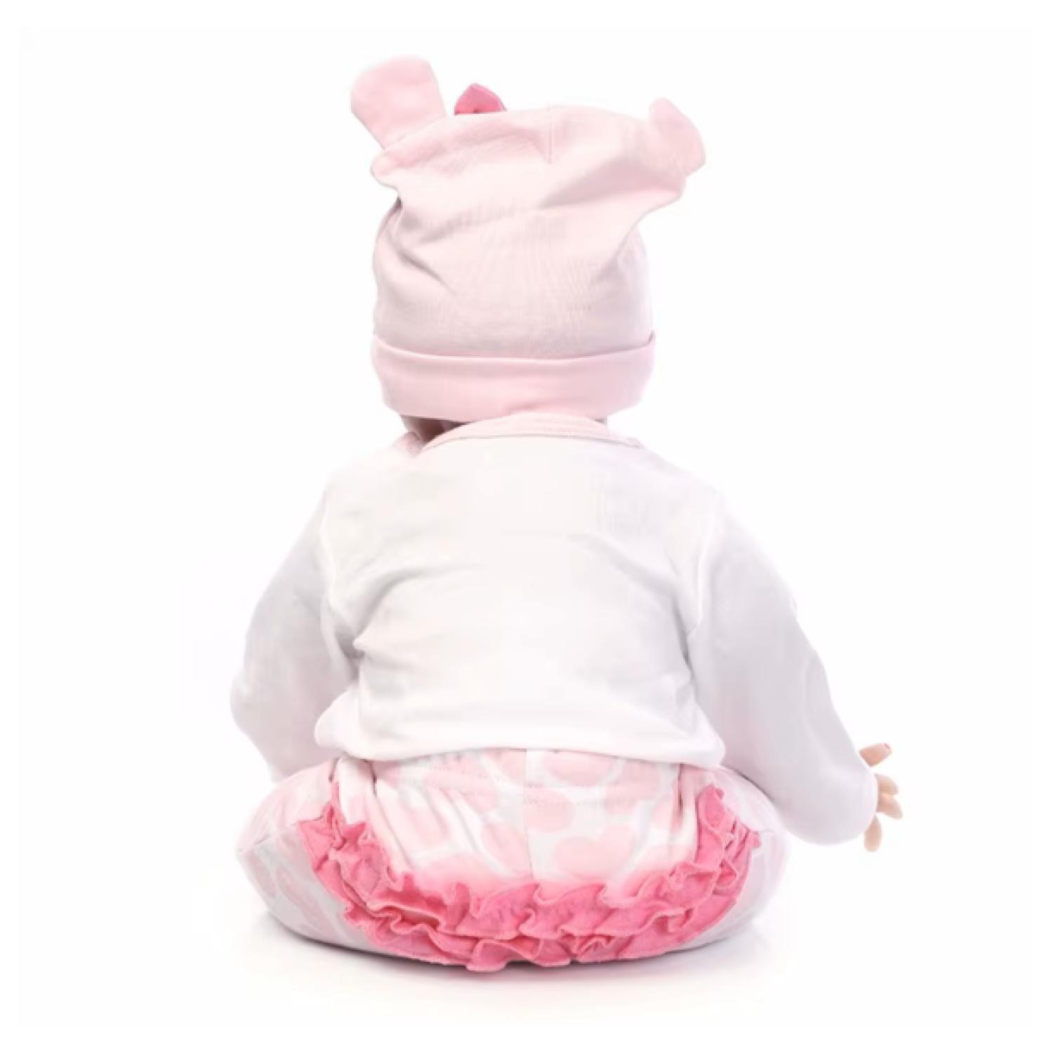 Juguete Mu eca Bebe Reborn Realista 55cm Con Accesorios Infantil-2