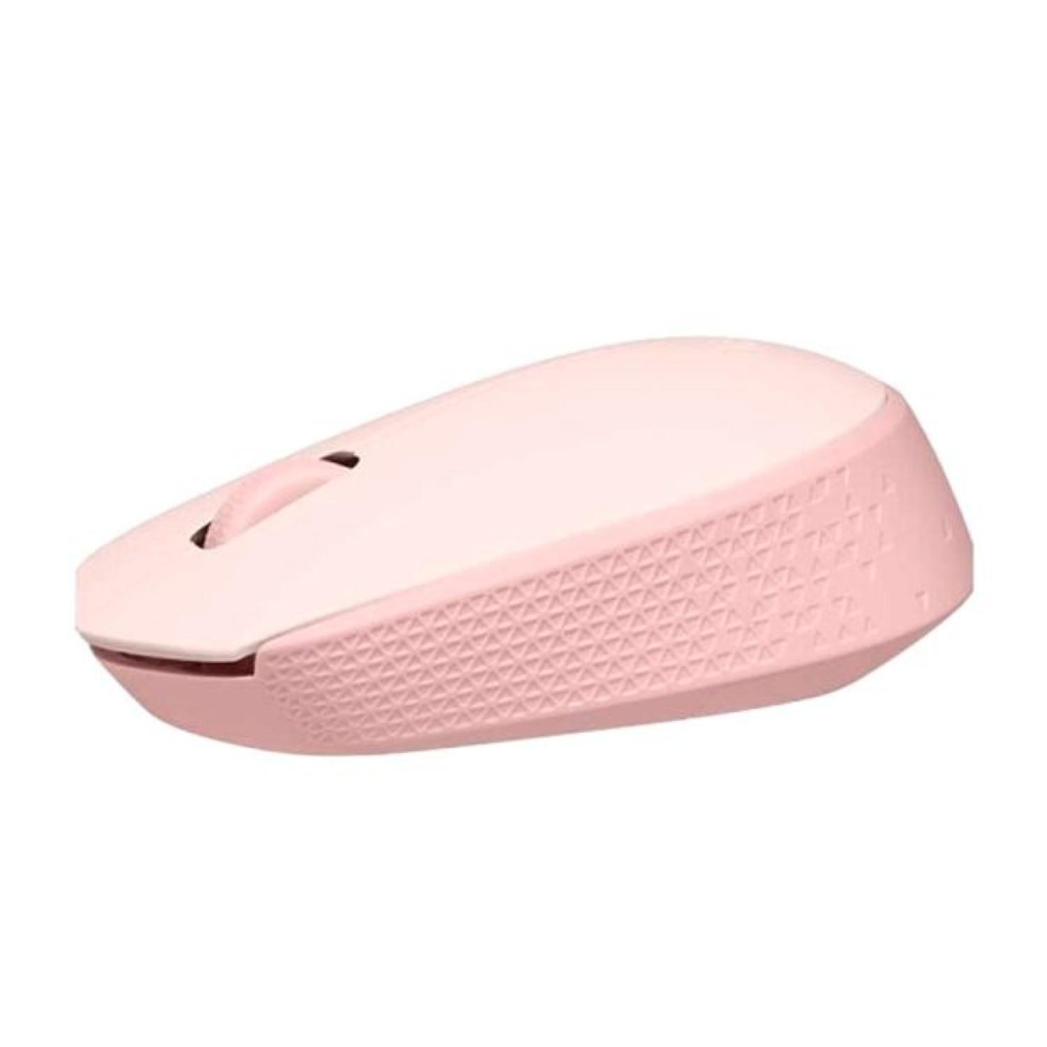 Mouse Inalambrico USB Pequeño Oficina M170 Rosado-1