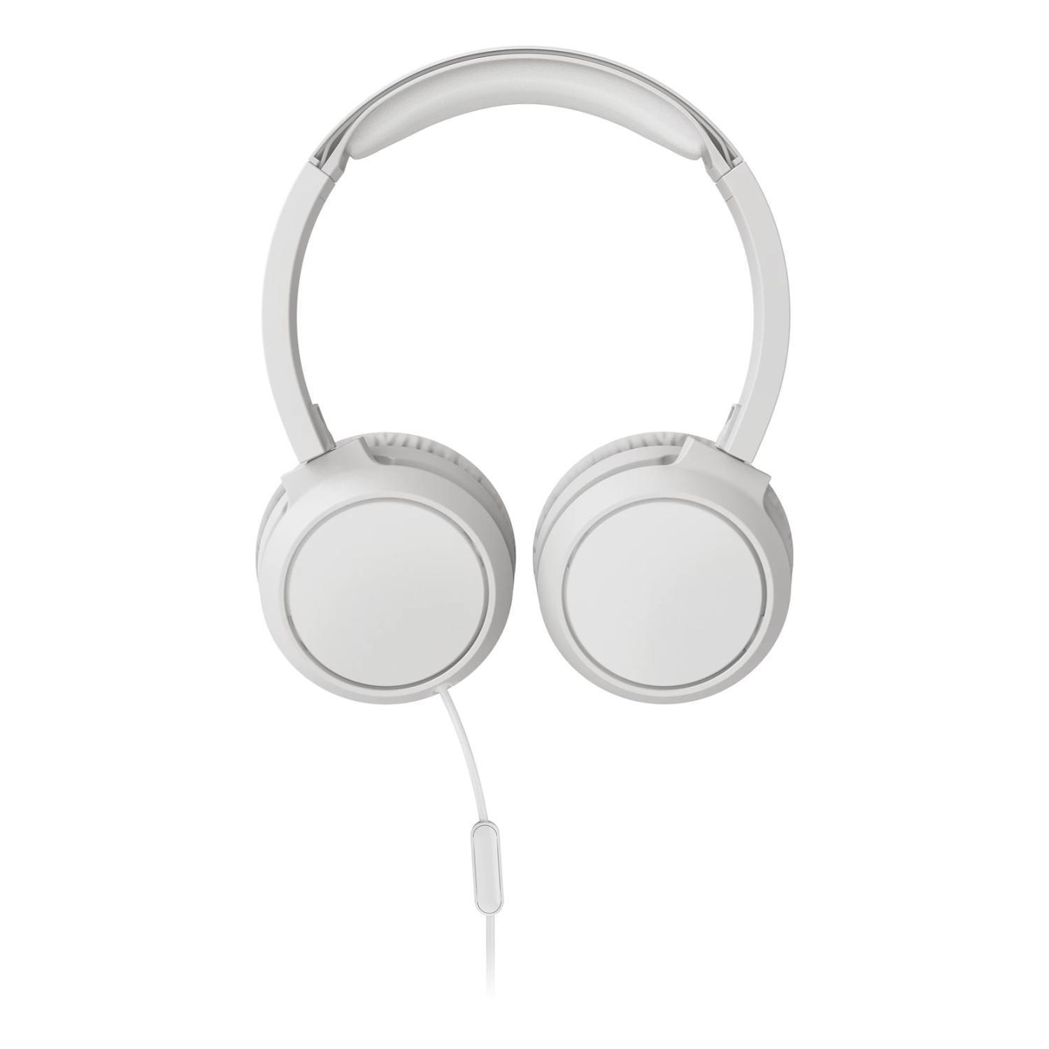 Audifono Manos Libres Jack 3.5 OverEar Blanco AH4105-3