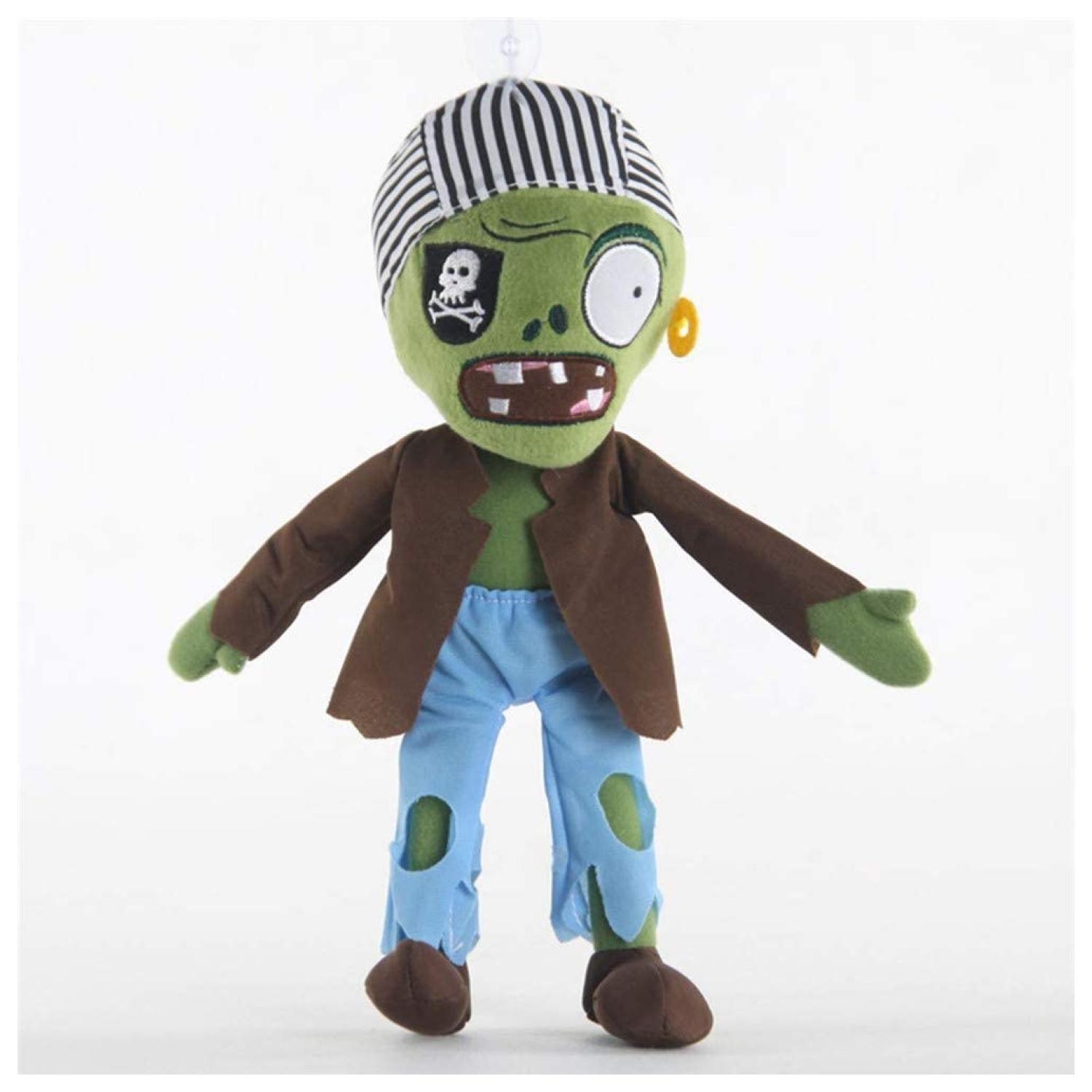 Juguete Pack 6 Peluches Plantas Vs Zombies 28cm Infantil-3