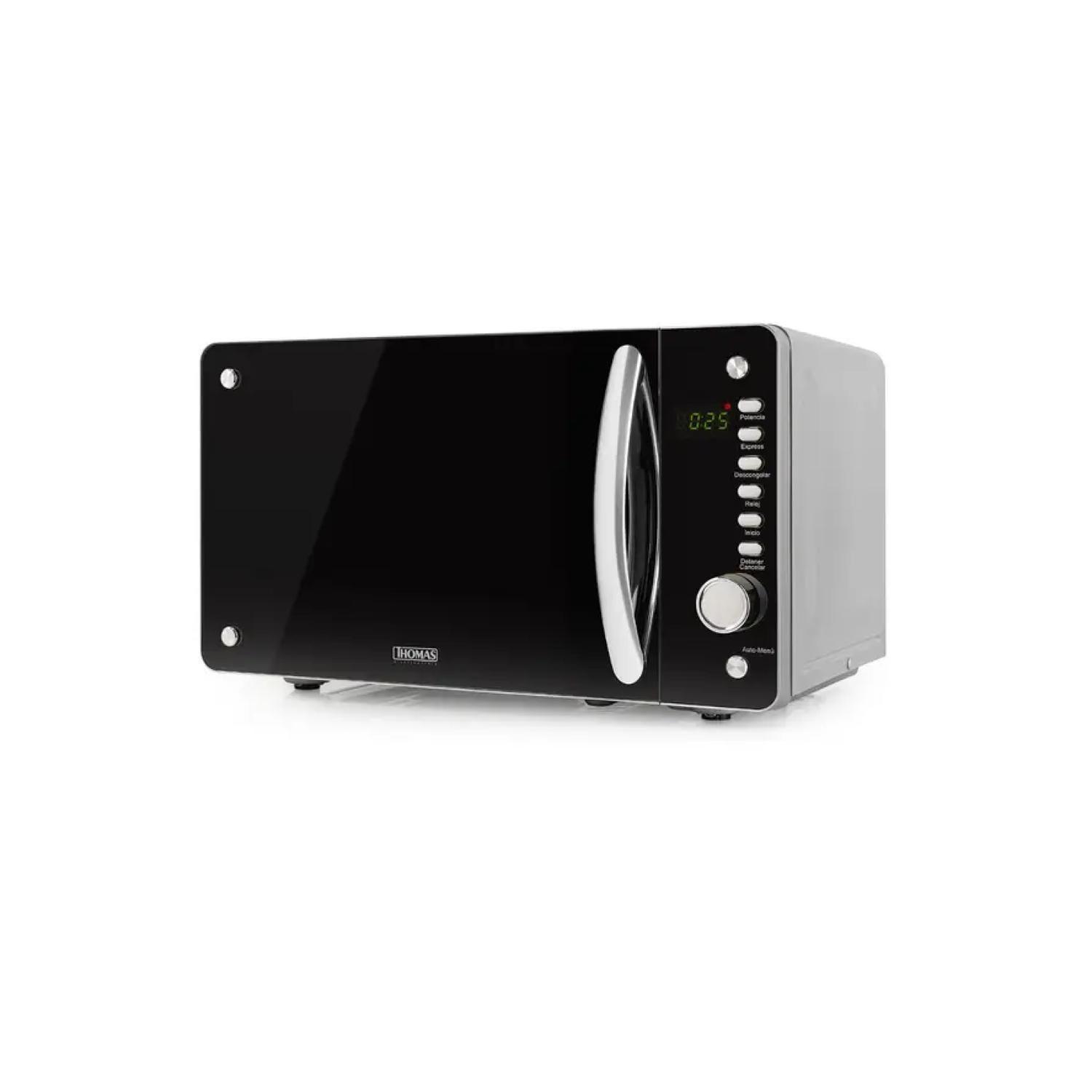 Microondas Electrico 20L 800W Negro Gris  TH-20DM Thomas-2