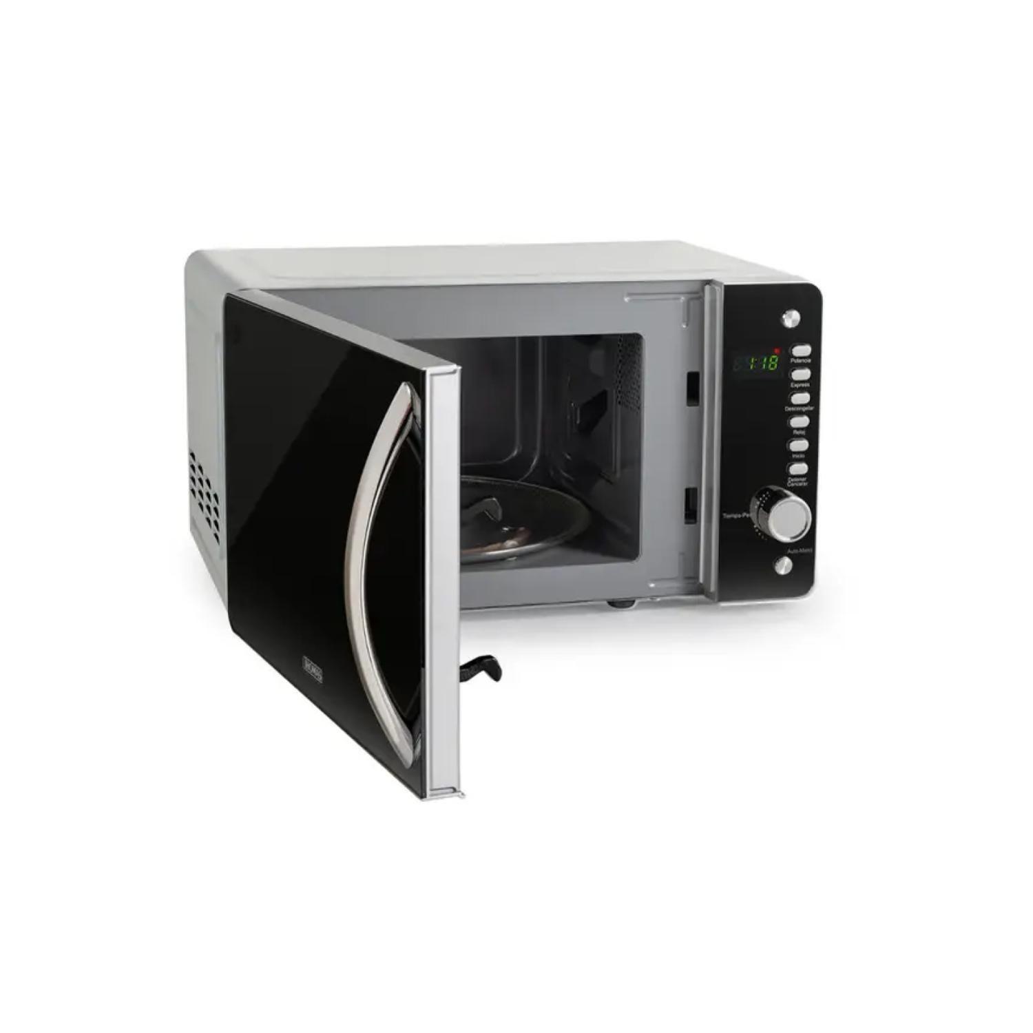 Microondas Electrico 20L 800W Negro Gris  TH-20DM Thomas-5