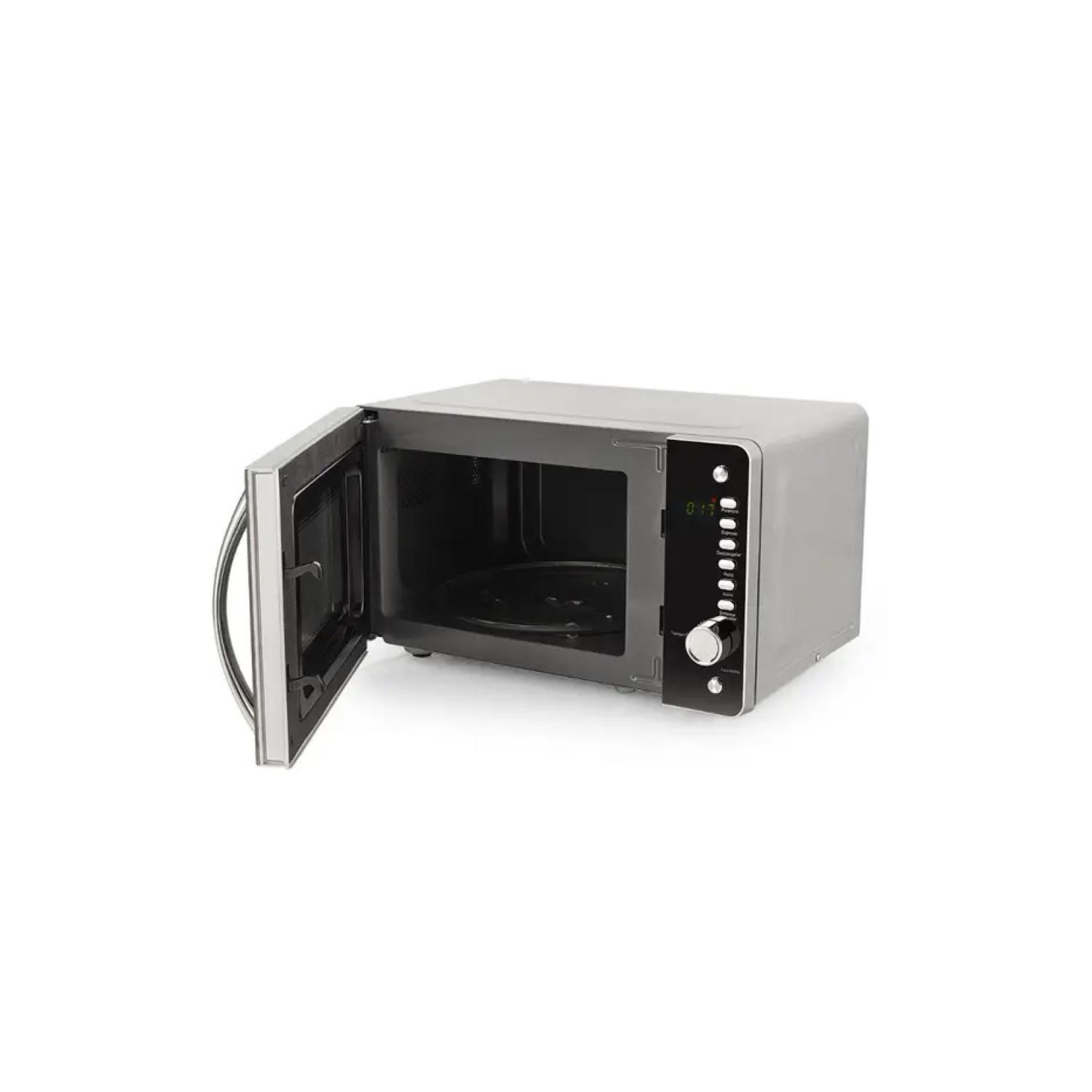Microondas Electrico 20L 800W Negro Gris  TH-20DM Thomas-1
