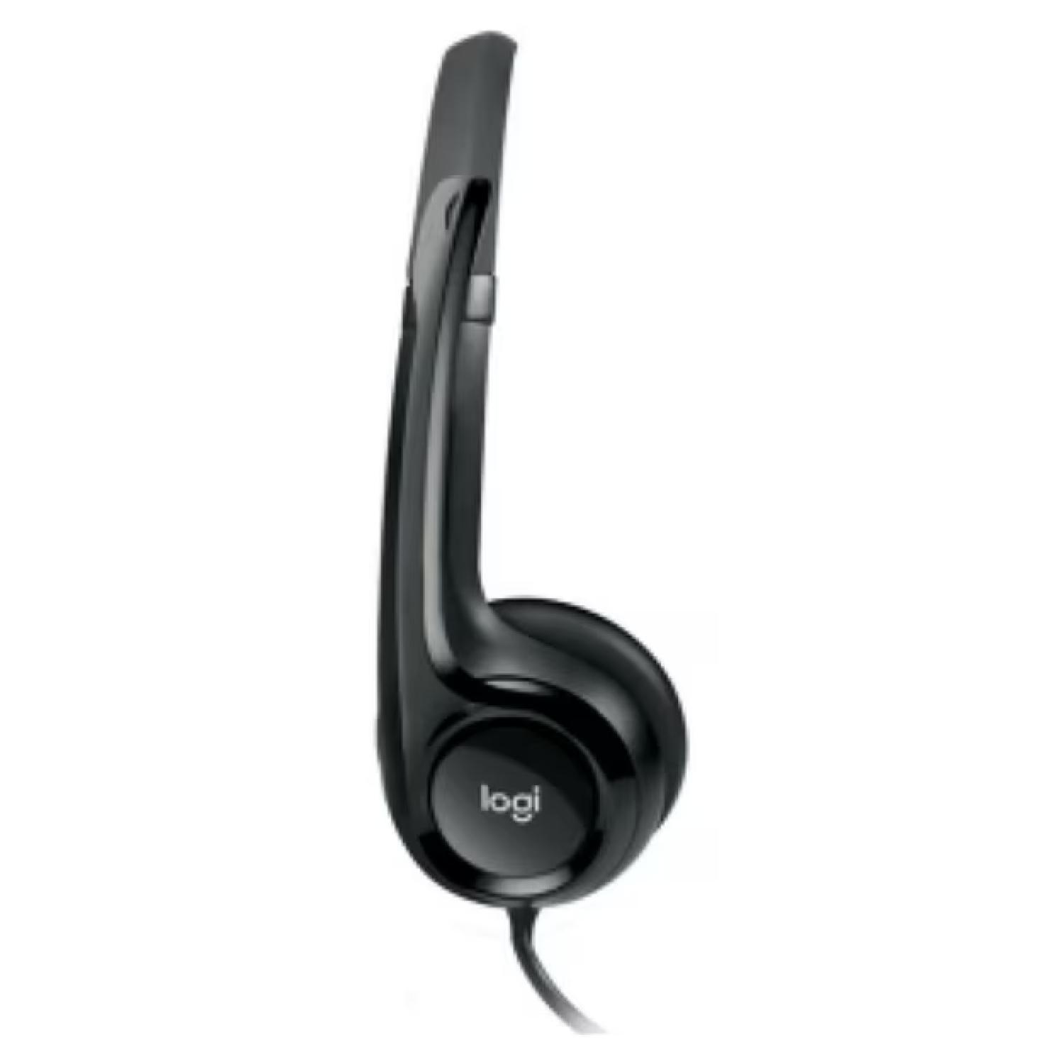 Audifono Headset Con Microfono USB H390 Negro-3