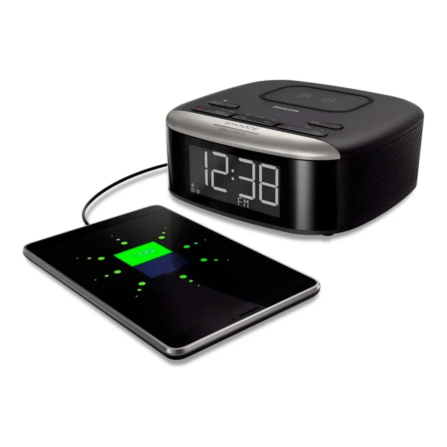 Radio AM FM Reloj Digital Bluetooth Alarma AR7606/37-3