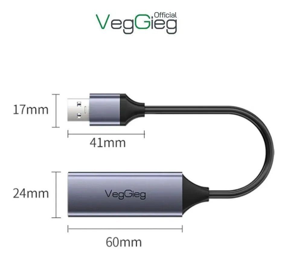 Adaptador USB TIPO C 3 0 a LAN RJ45 1000Mbps VegGieg Conectividad estable velocidad m xima-3