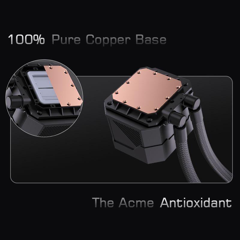 Refrigeraci n L quida Cooler Gaming 360 Argb Ak 3 Lovingcool Negro-4