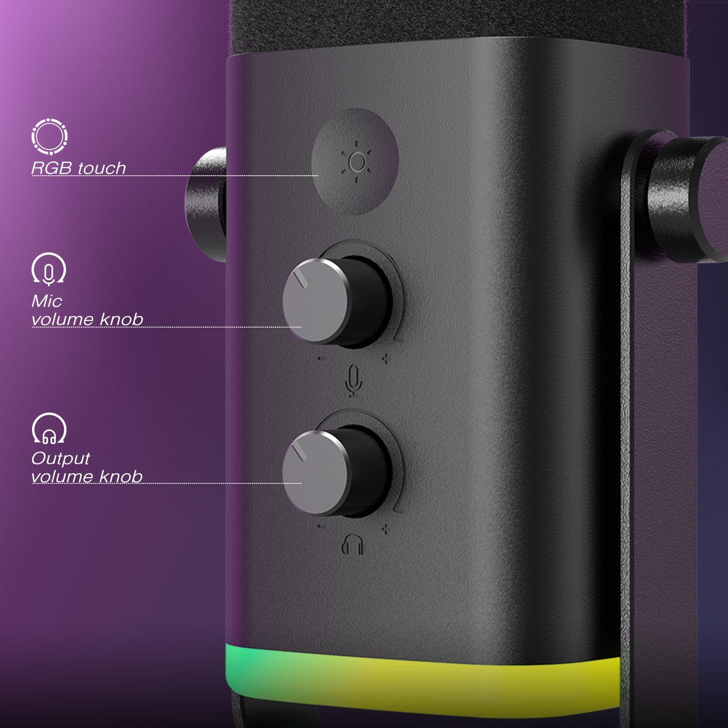 Micrófono FIFINE AM8  USB XLR  Calidad Profesional para Streaming, Podcast y Grabación-5