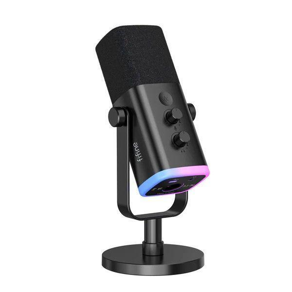 Micrófono FIFINE AM8  USB XLR  Calidad Profesional para Streaming, Podcast y Grabación-0