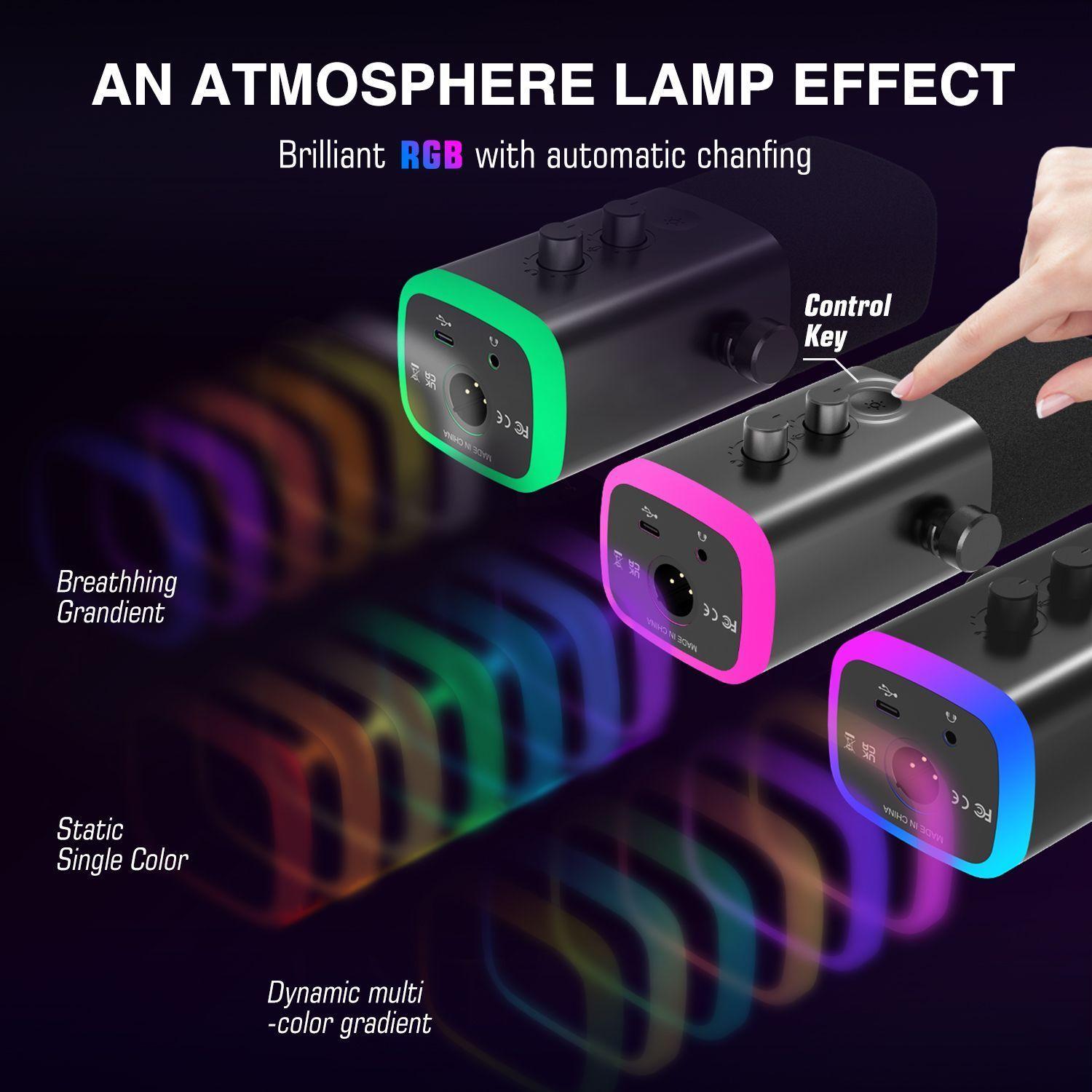 Micrófono FIFINE AM8  USB XLR  Calidad Profesional para Streaming, Podcast y Grabación-6